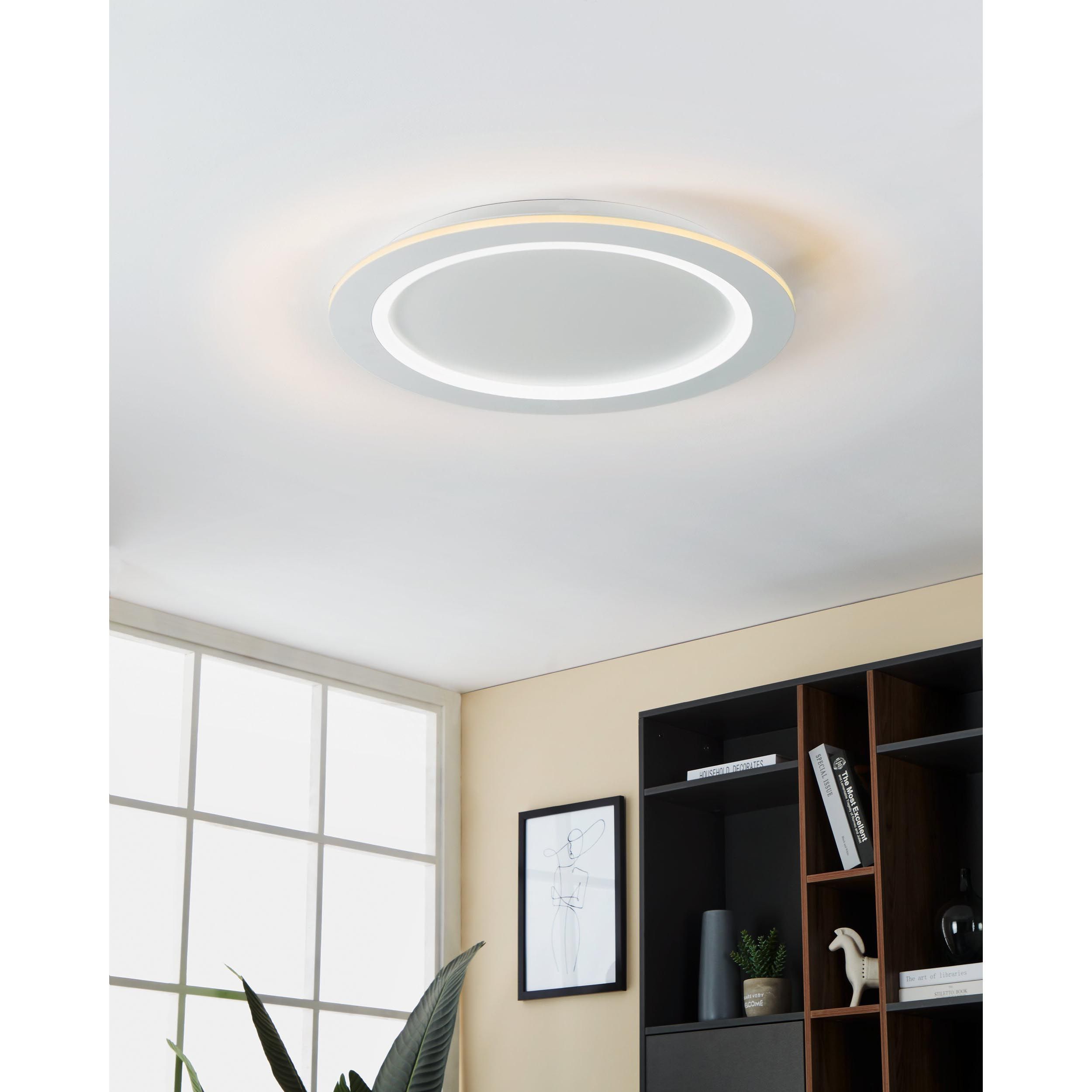 Plafonnier LED dimmable PADROGIANO-Z blanc Ø59,5cm