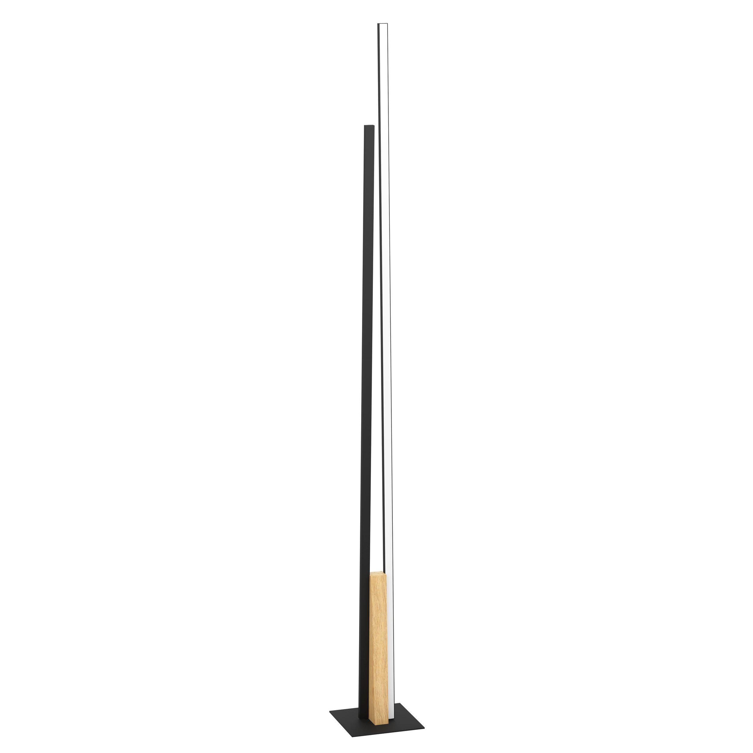 Lampadaire LED PANAGRIA noir HT146cm