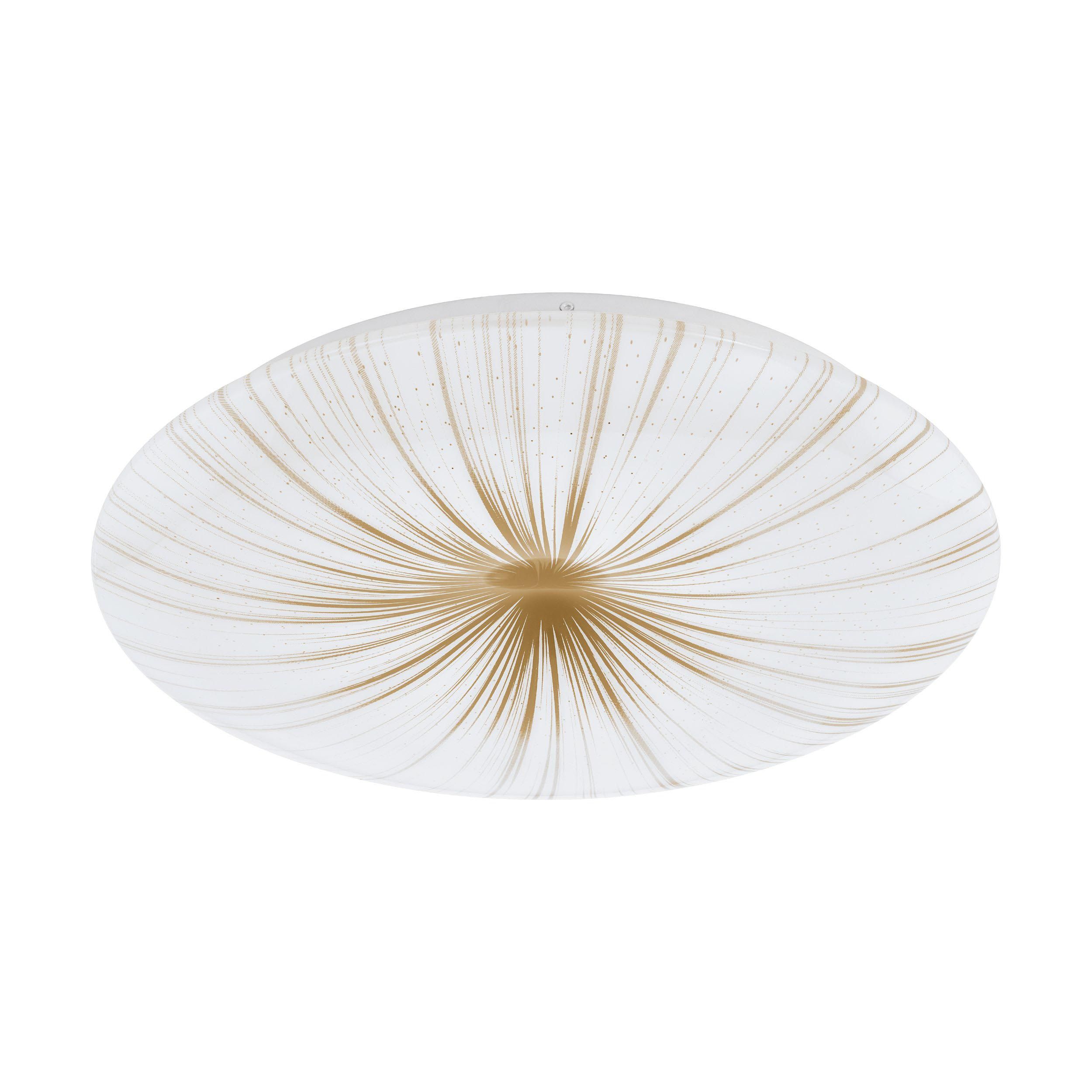 Plafonnier NIEVES 1 blanc Ø41cm
