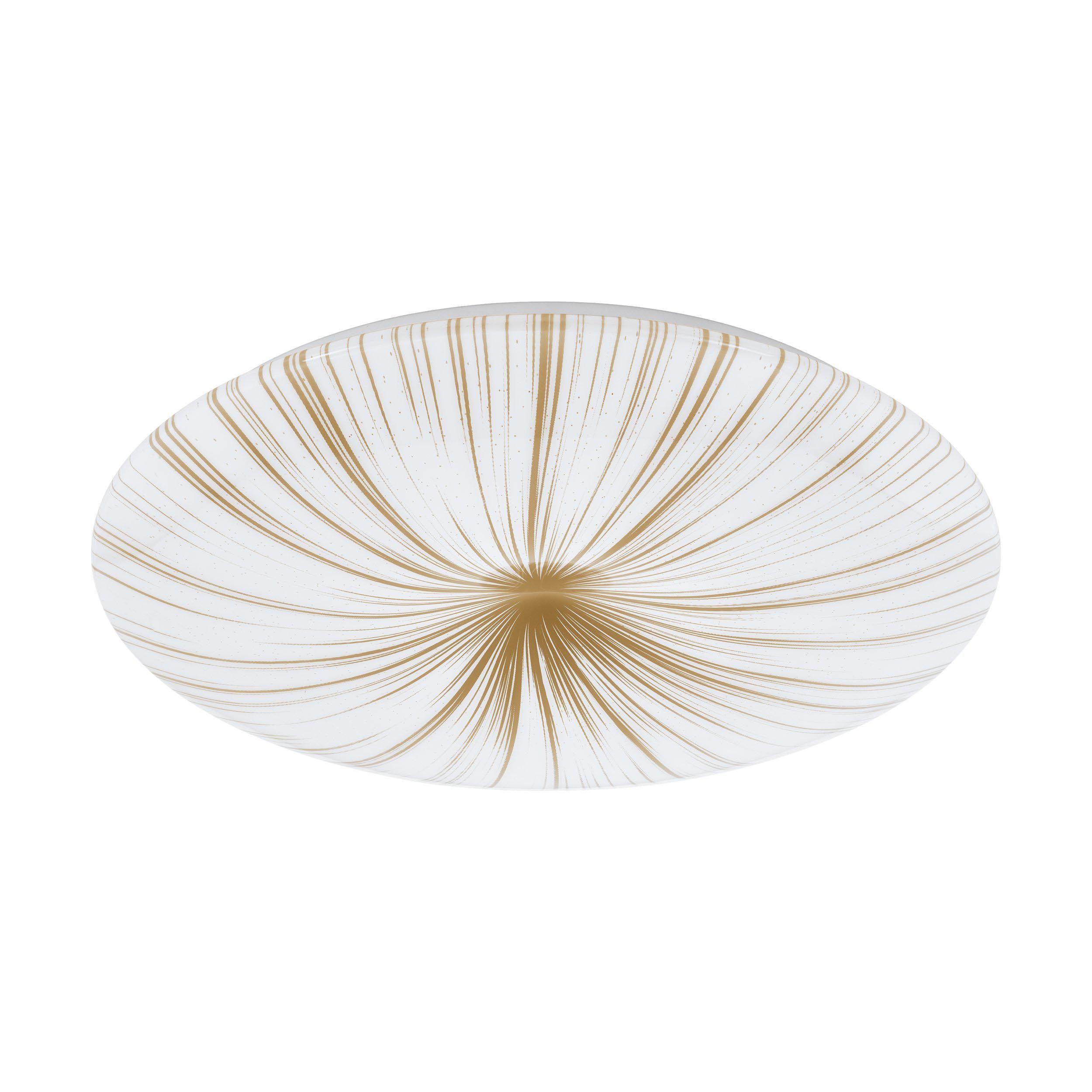 Plafonnier NIEVES 1 blanc Ø51cm