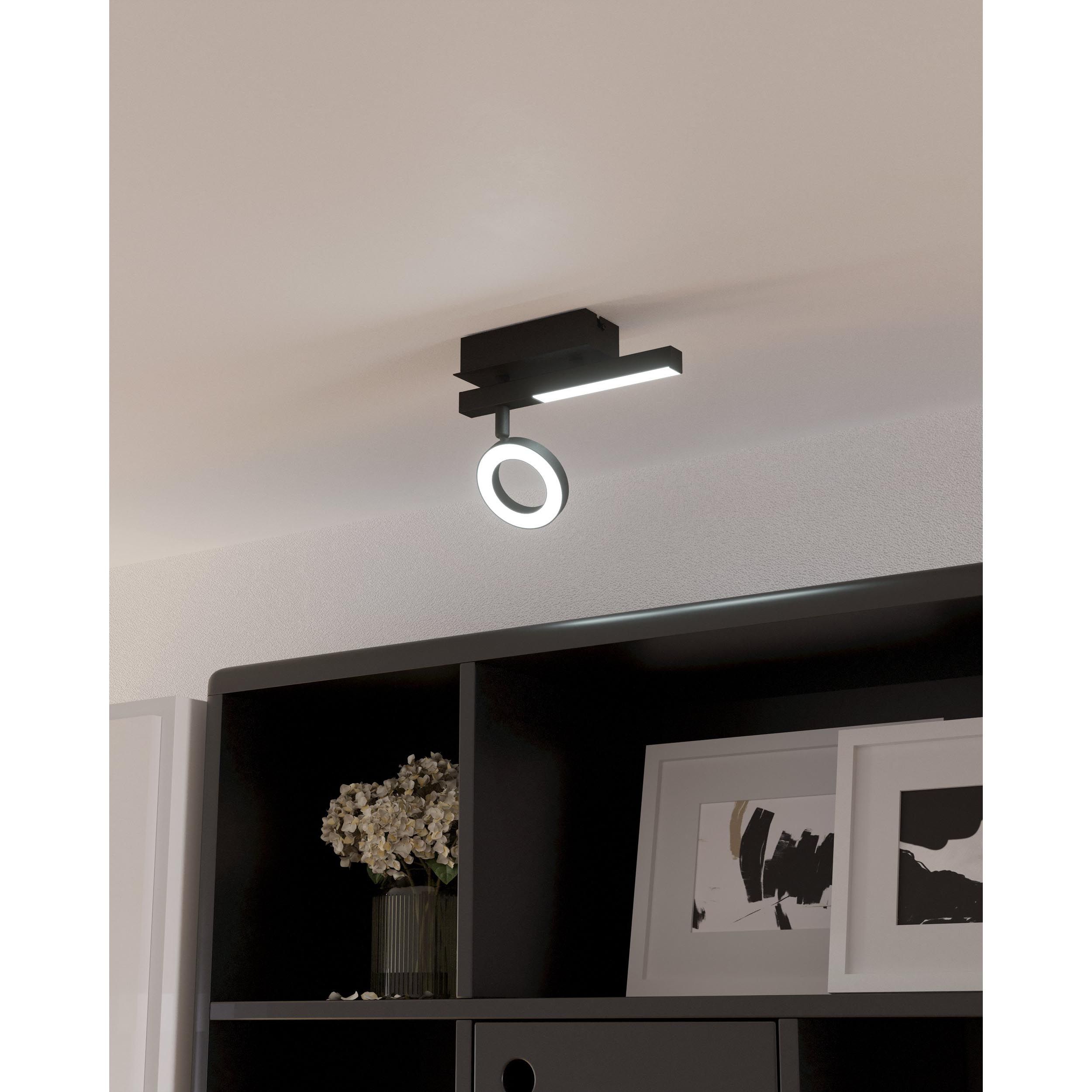Spot LED CARDILLIO noir H22,5cm