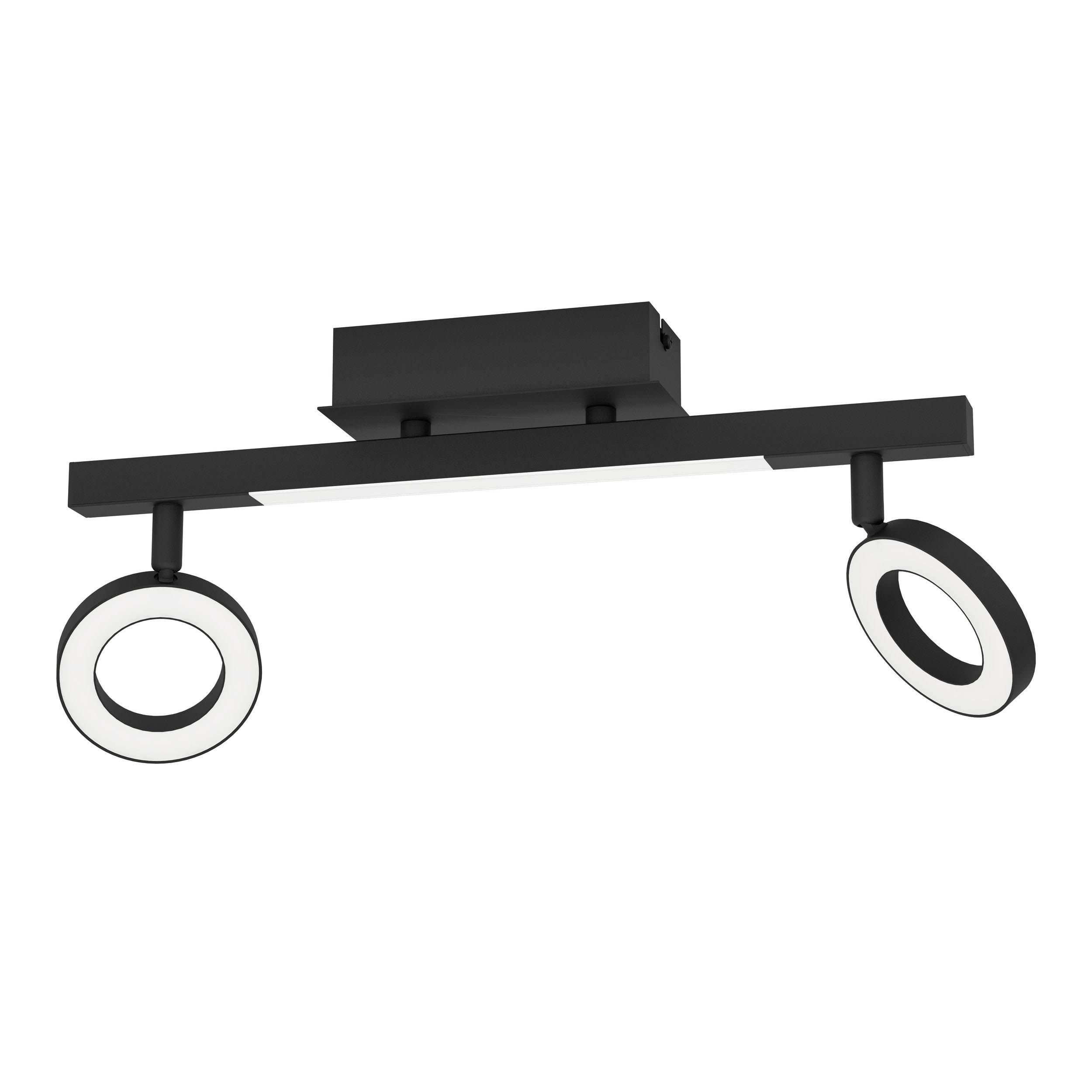 Réglette LED CARDILLIO noir L68,5cm