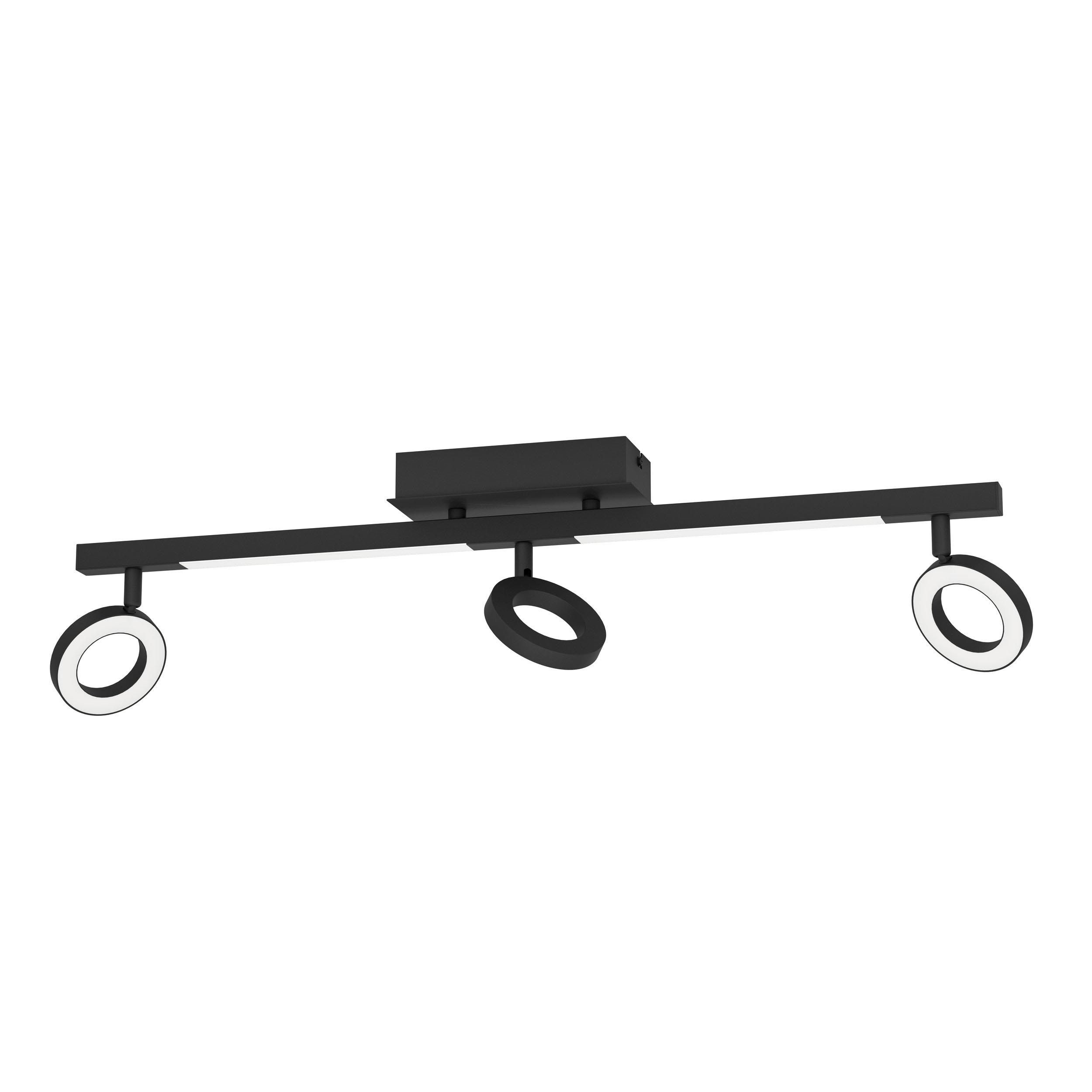 Réglette LED CARDILLIO noir L68,5cm