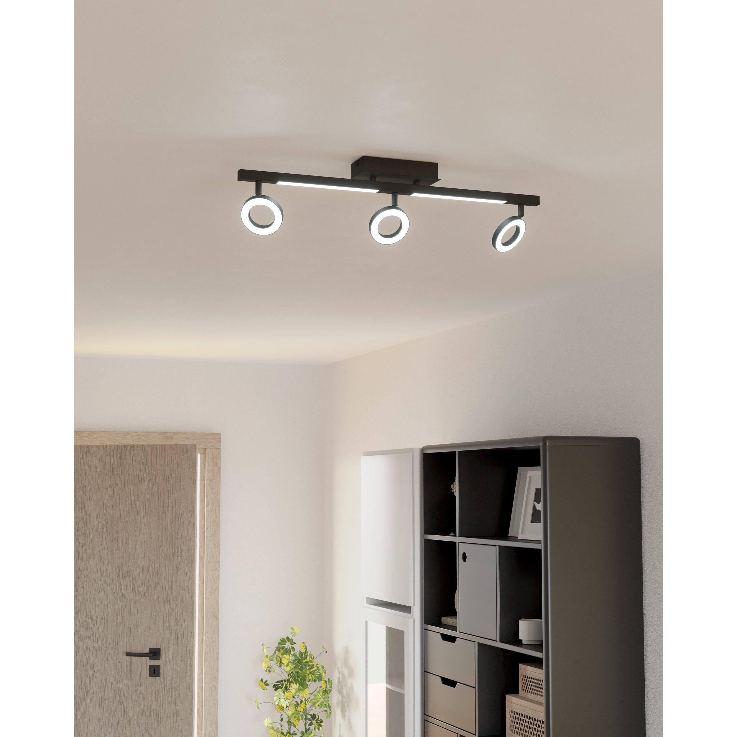 Réglette LED CARDILLIO noir L68,5cm