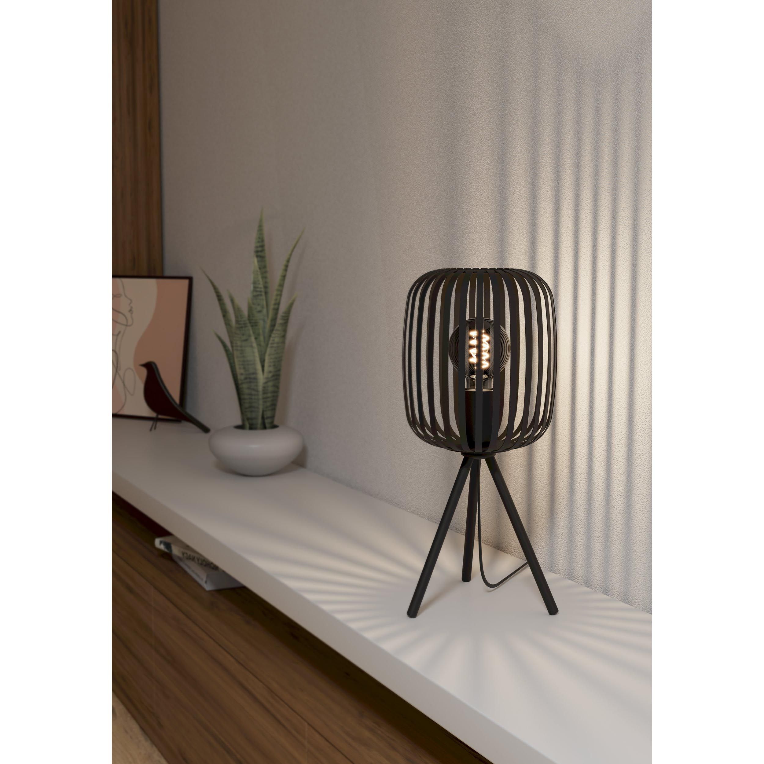 Lampe à poser ROMAZZINA noir H43,5cm