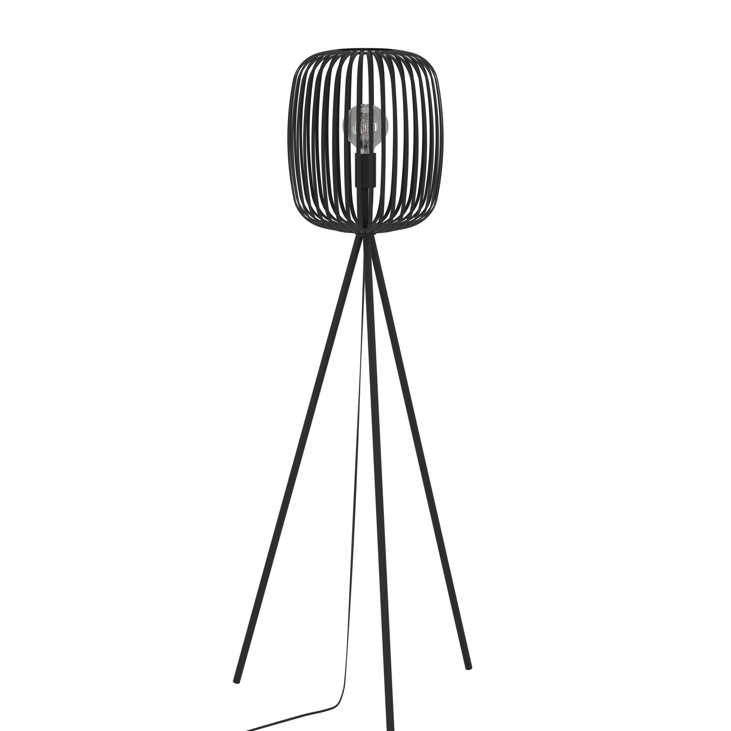 Lampadaire ROMAZZINA noir H140,5cm