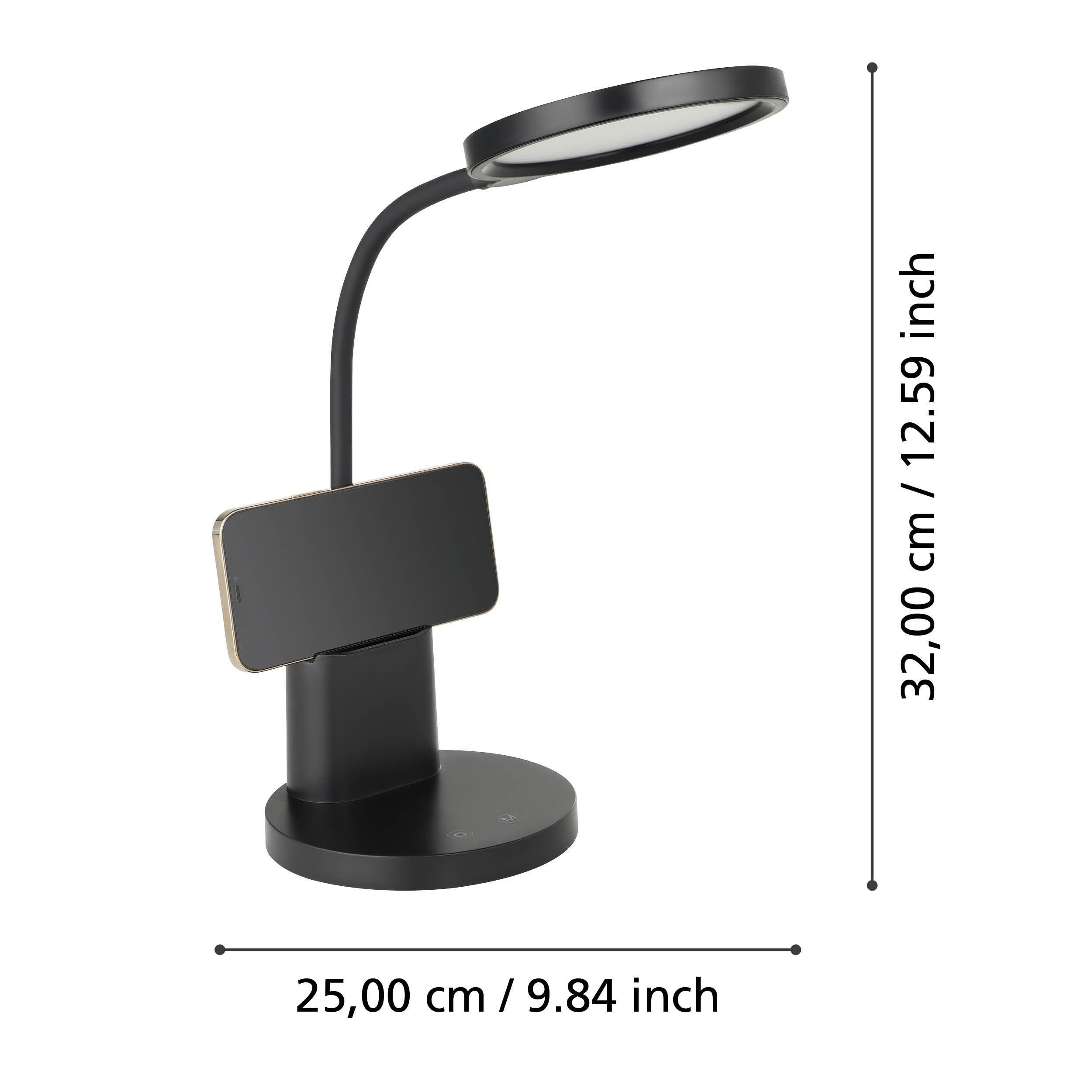 Lampe de bureau LED dimmable BROLINI noir H55cm