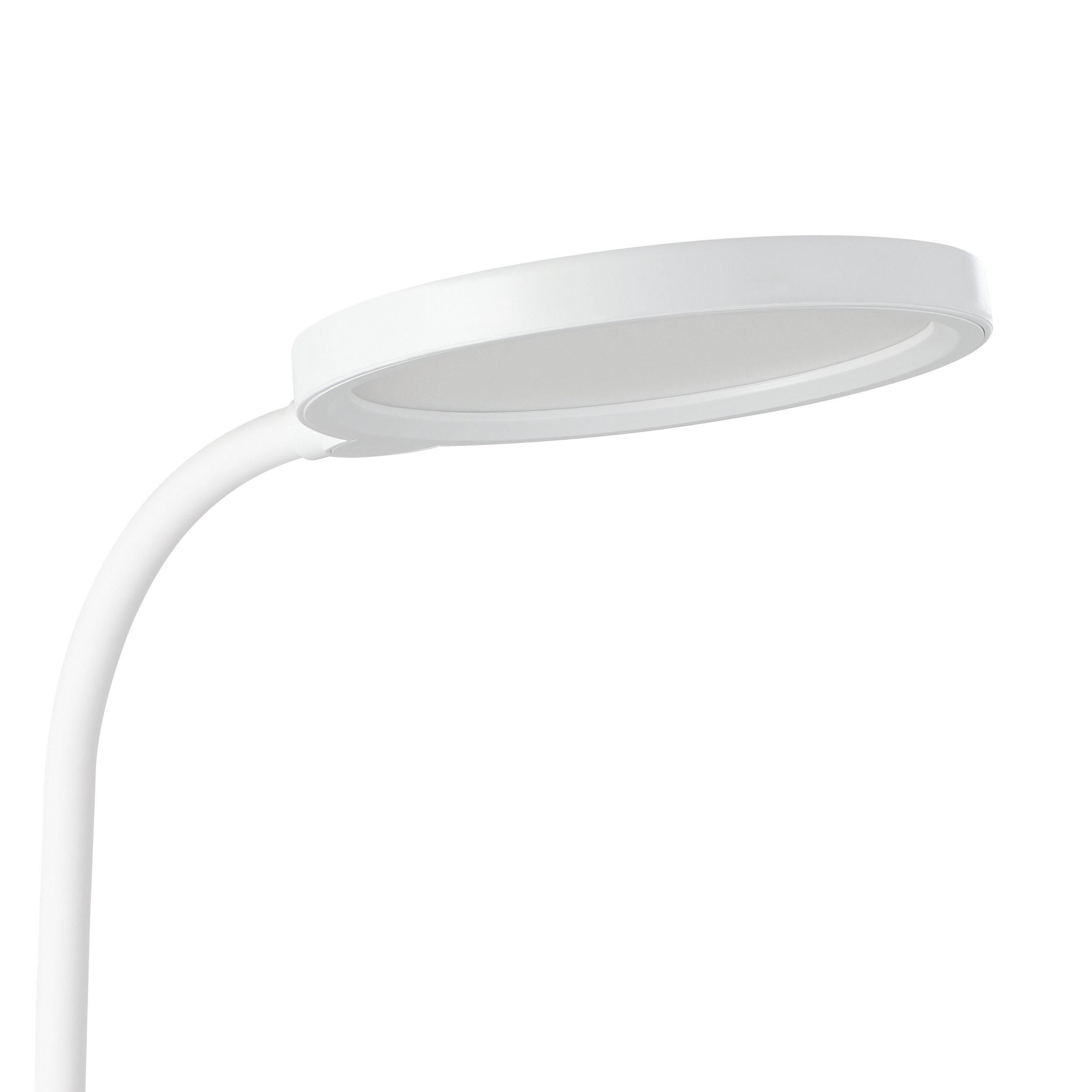 Lampe de bureau LED dimmable BROLINI blanc H55cm