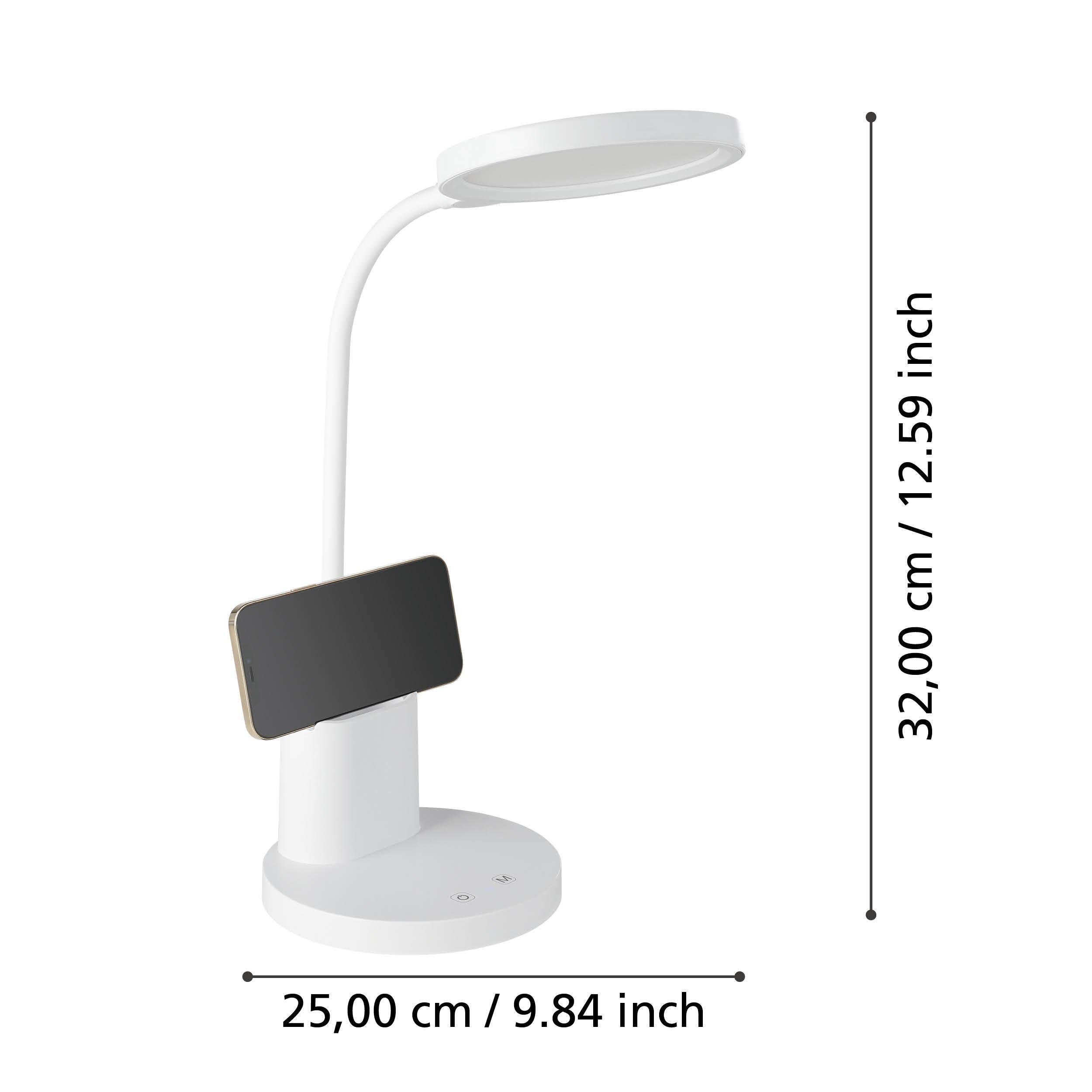 Lampe de bureau LED dimmable BROLINI blanc H55cm