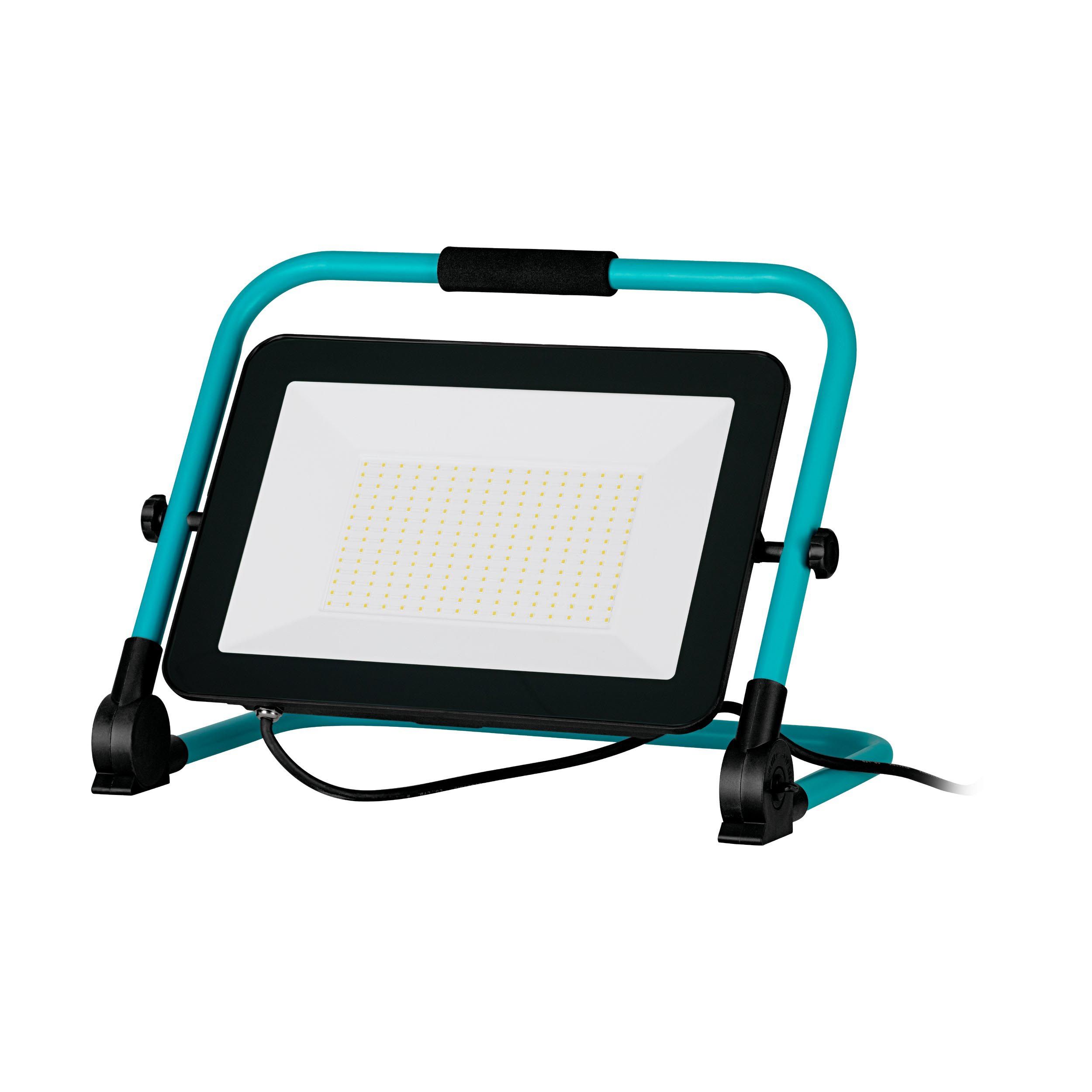 Projecteur extérieur LED AVELAR noir/vert eau L36cm
