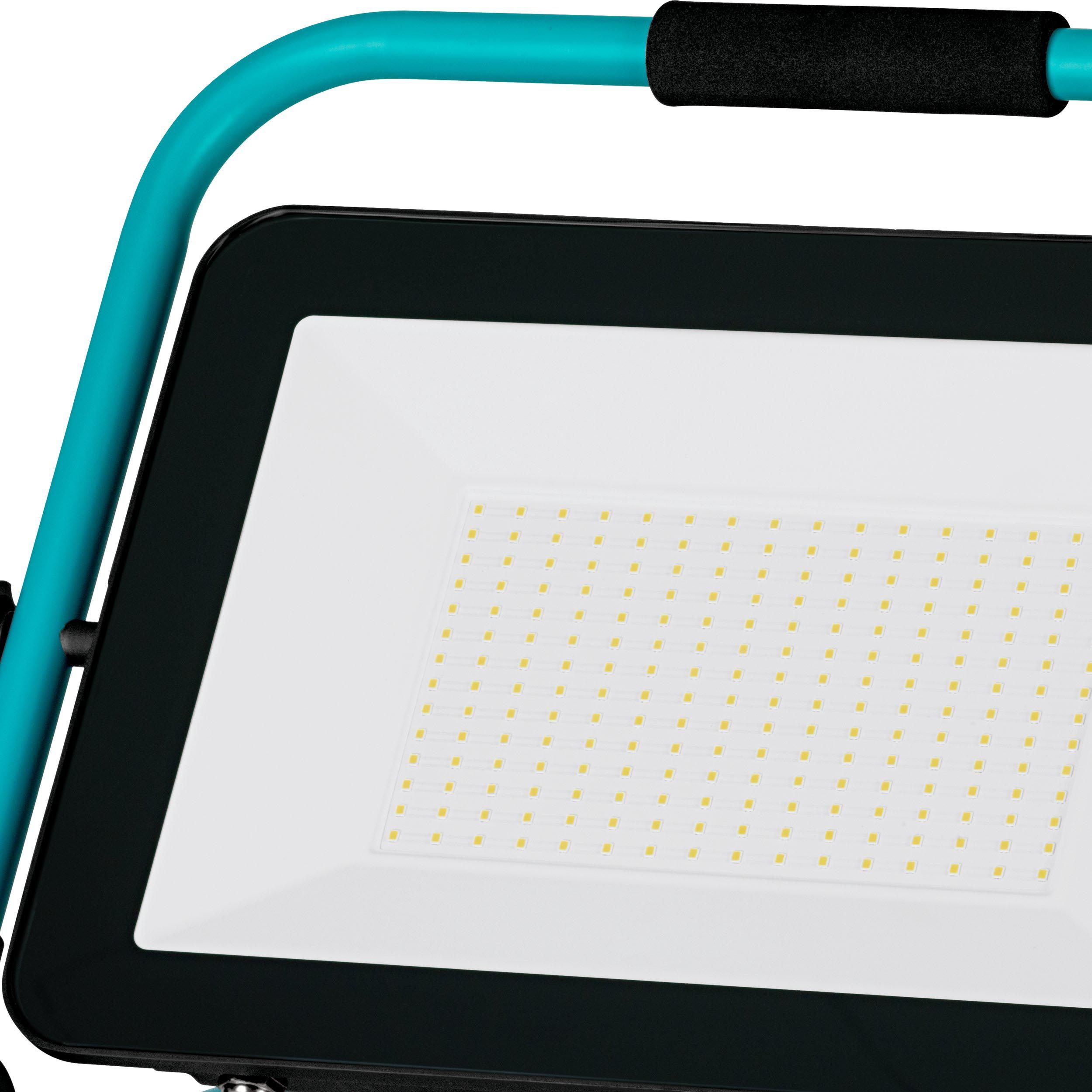 Projecteur extérieur LED AVELAR noir/vert eau L36cm