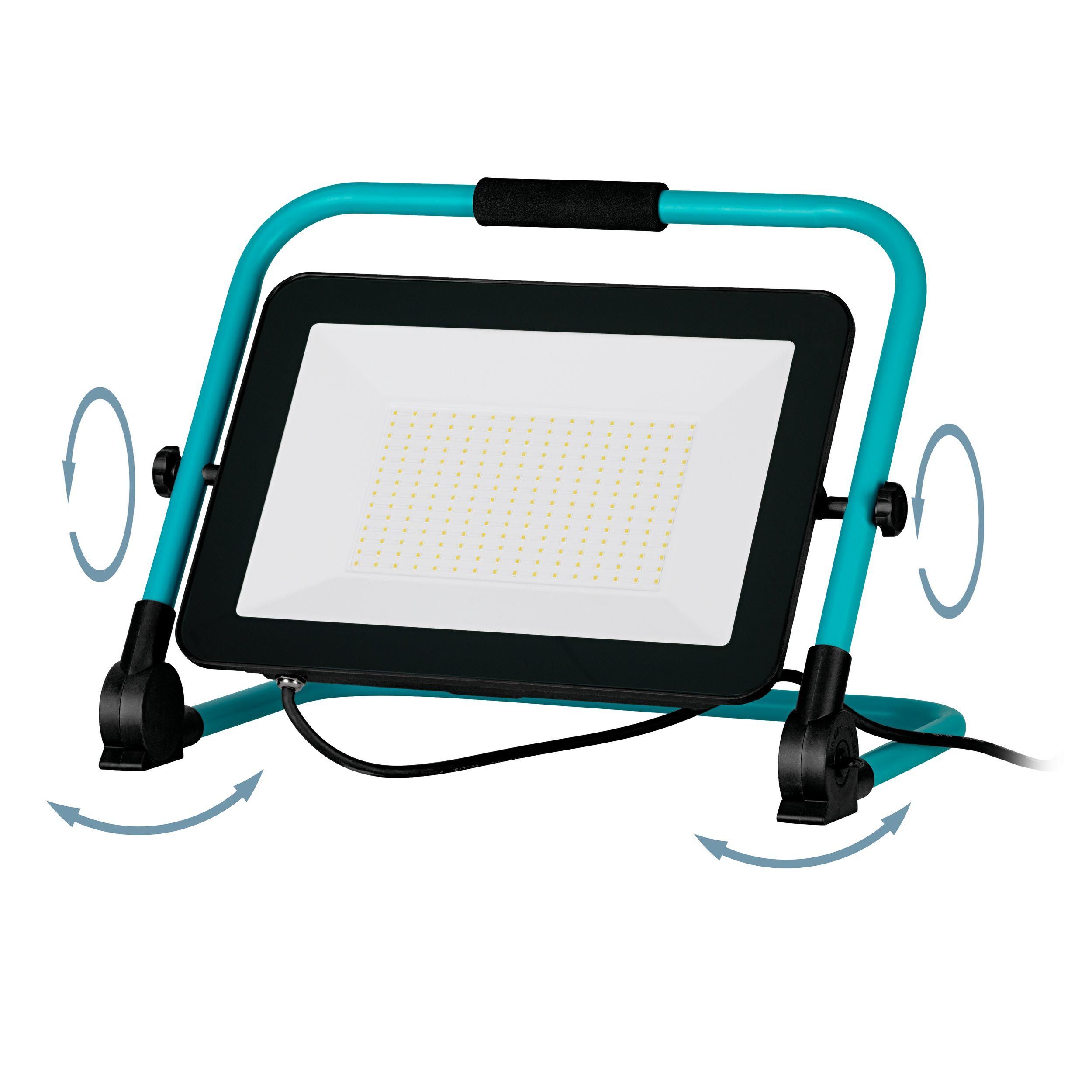 Projecteur extérieur LED AVELAR noir/vert eau L36cm