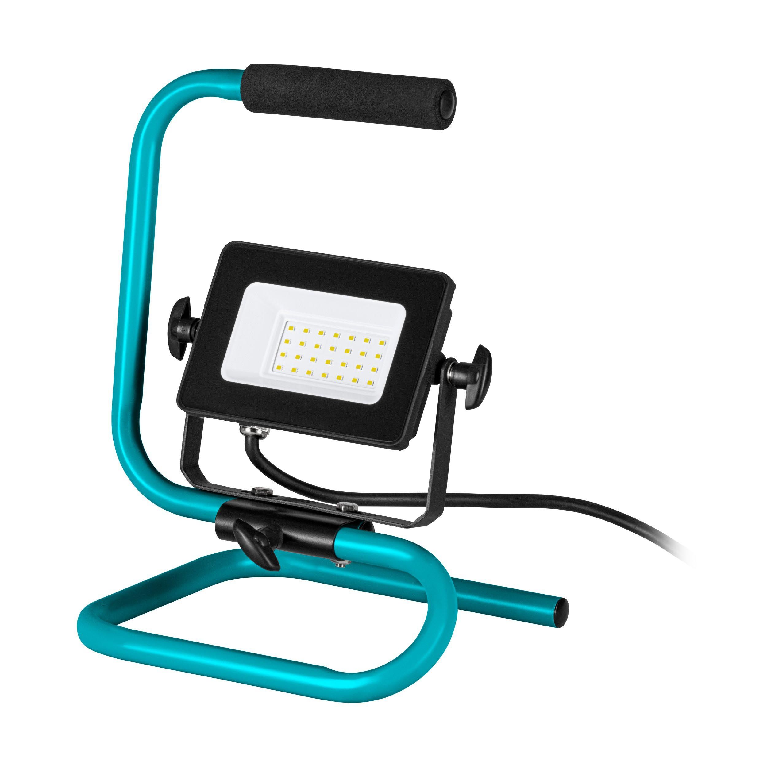 Projecteur extérieur LED AVELAR noir/vert eau L27cm