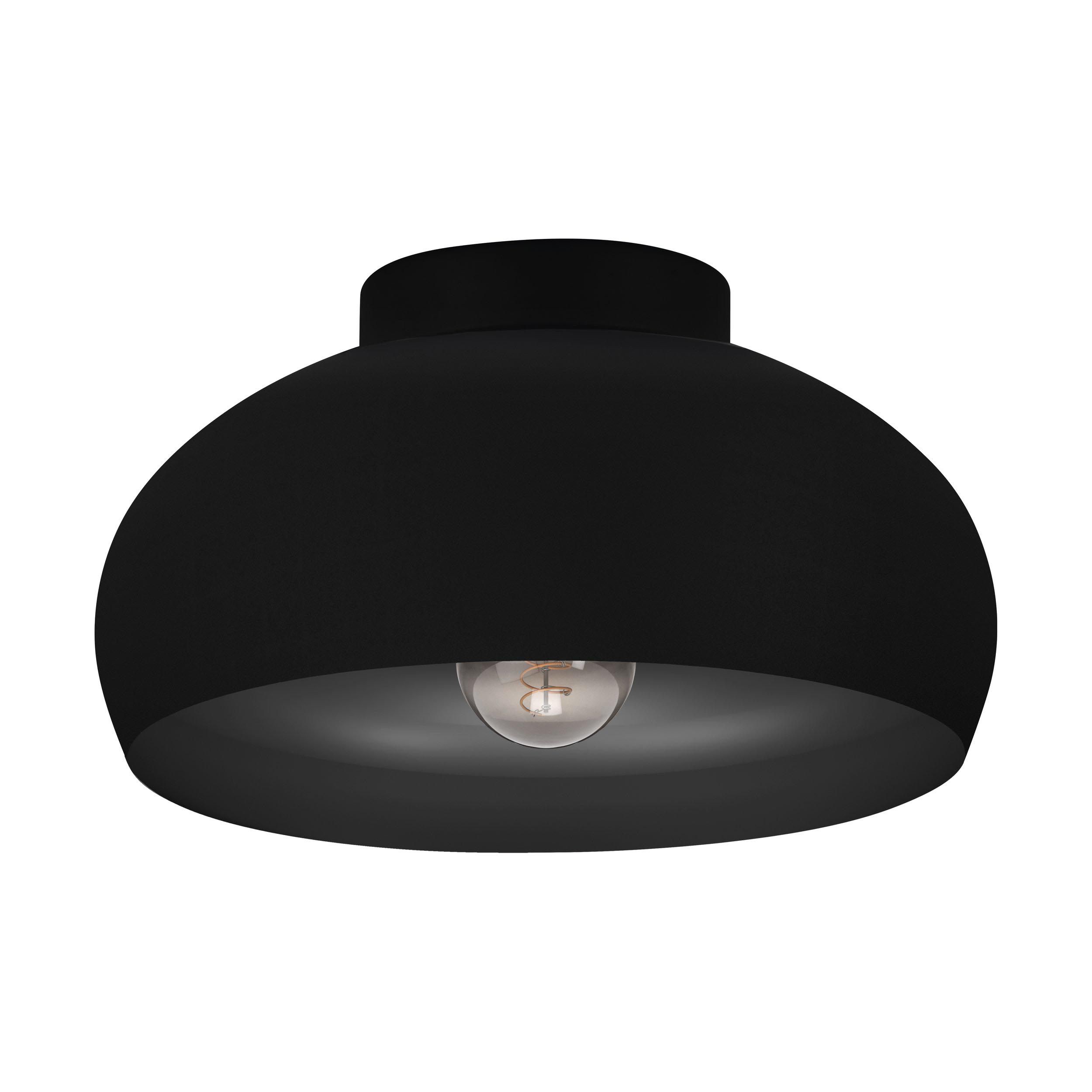 Plafonnier MOGANO 2 noir Ø28cm