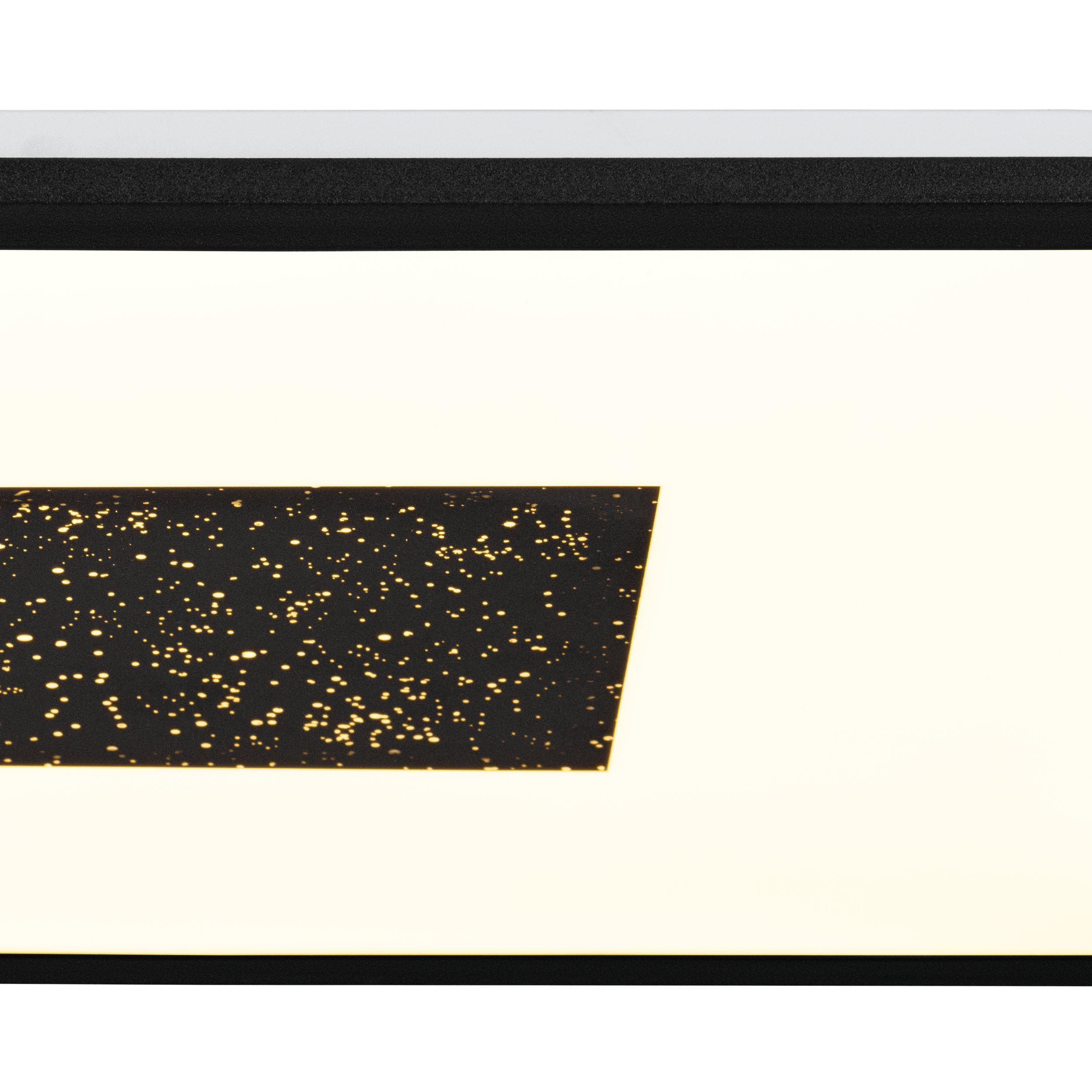 Plafonnier métal noir MARMORATA LED INT 15X17W