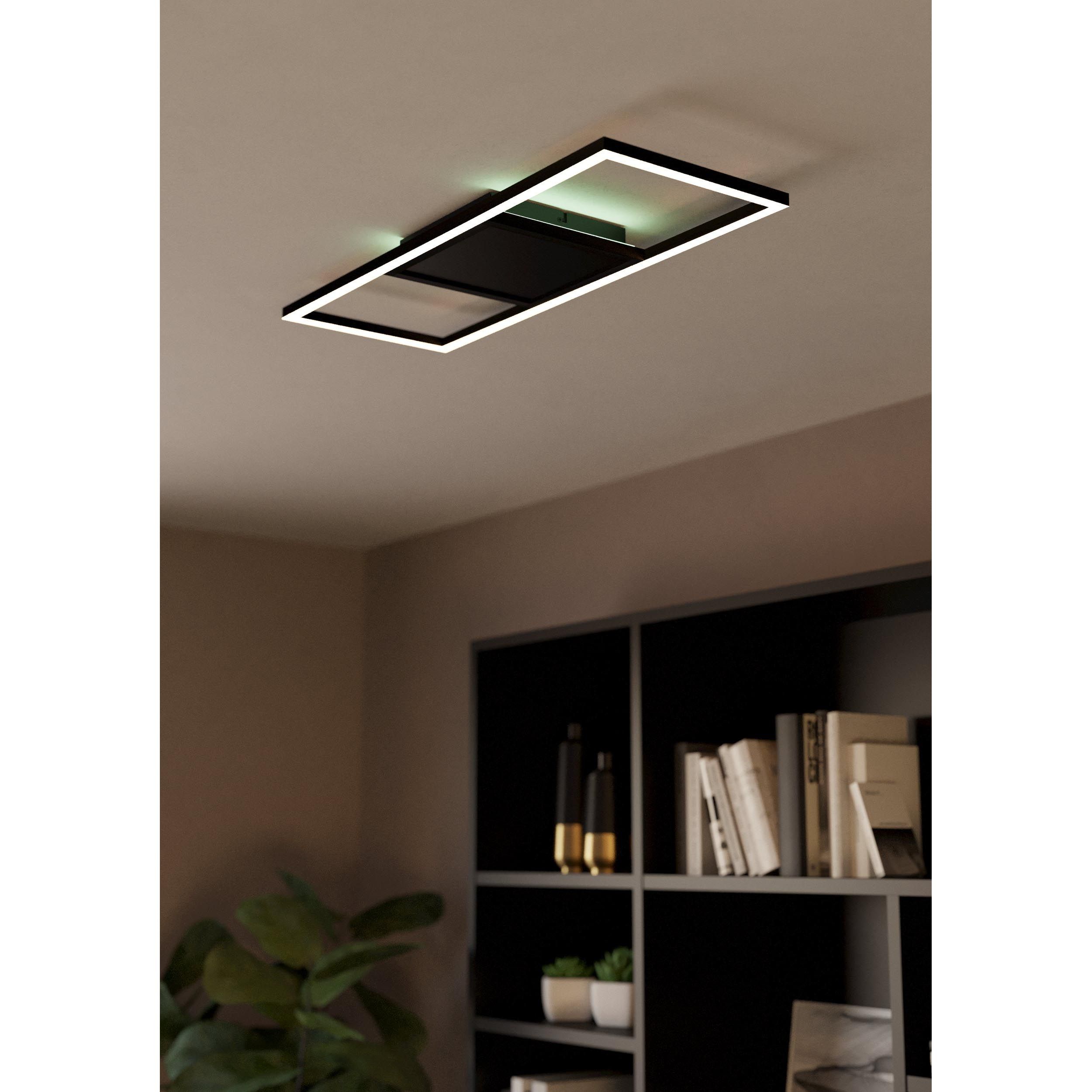 Plafonnier LED dimmable CALAGRANO-Z noir L28,5cm