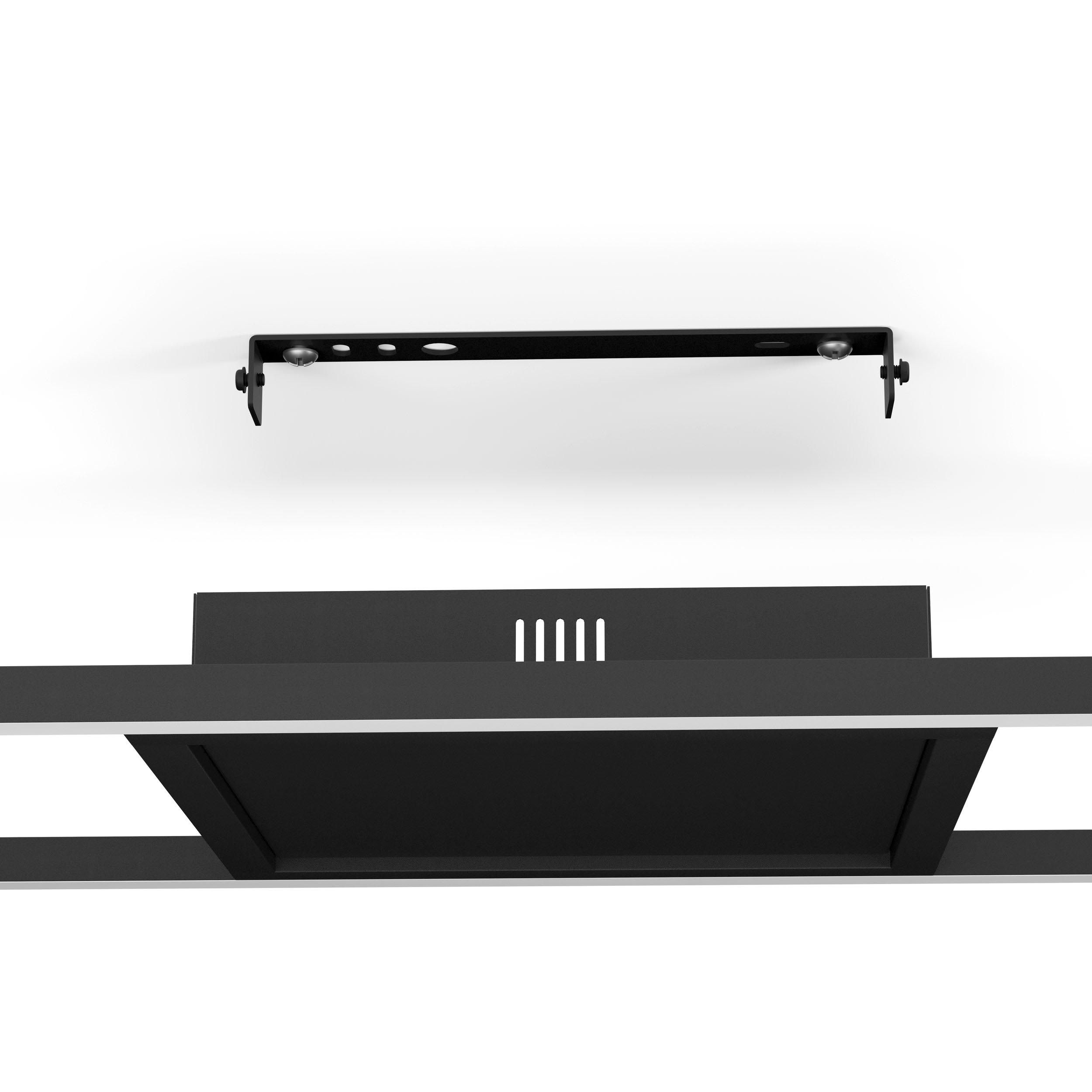 Plafonnier LED dimmable CALAGRANO-Z noir L28,5cm