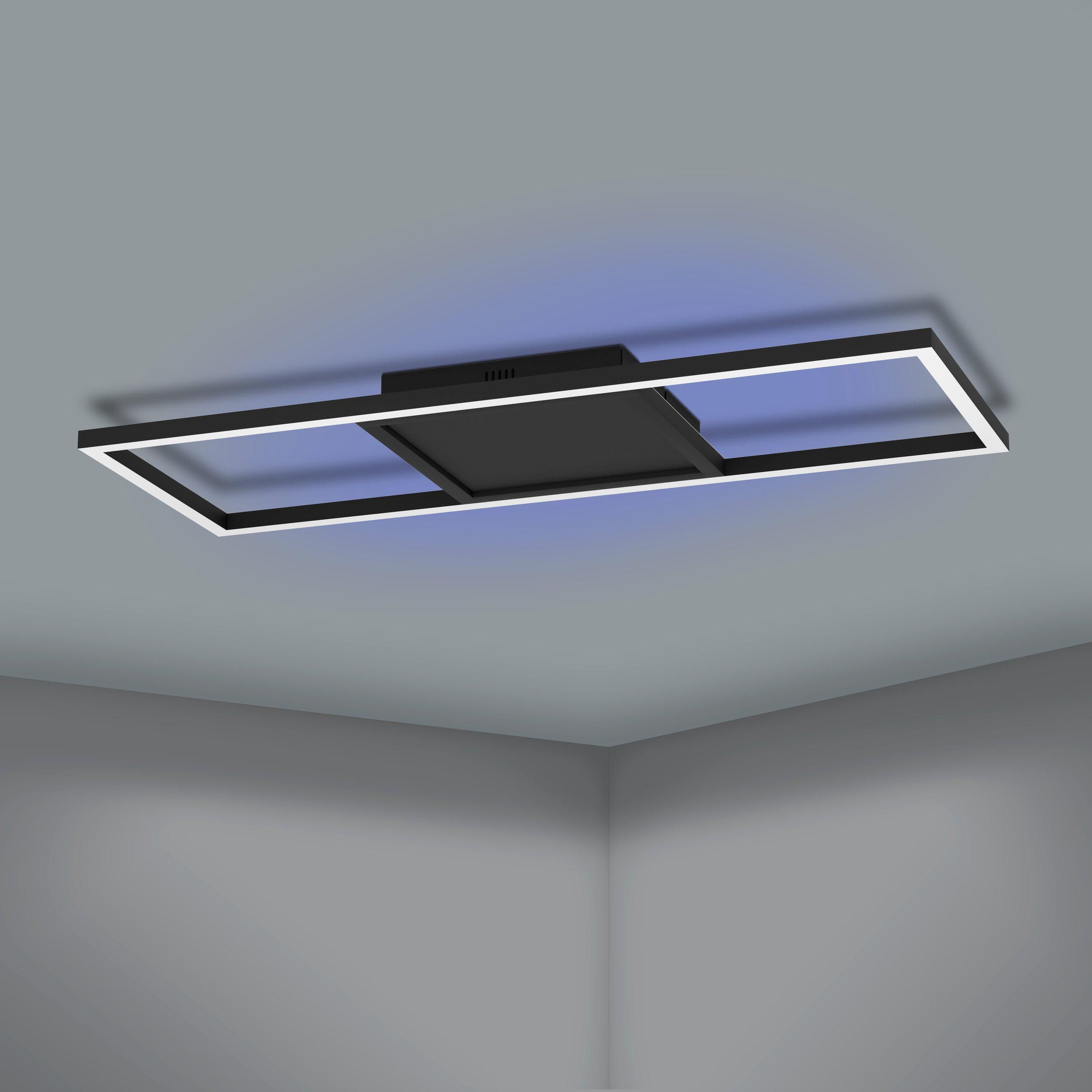 Plafonnier LED dimmable CALAGRANO-Z noir L28,5cm