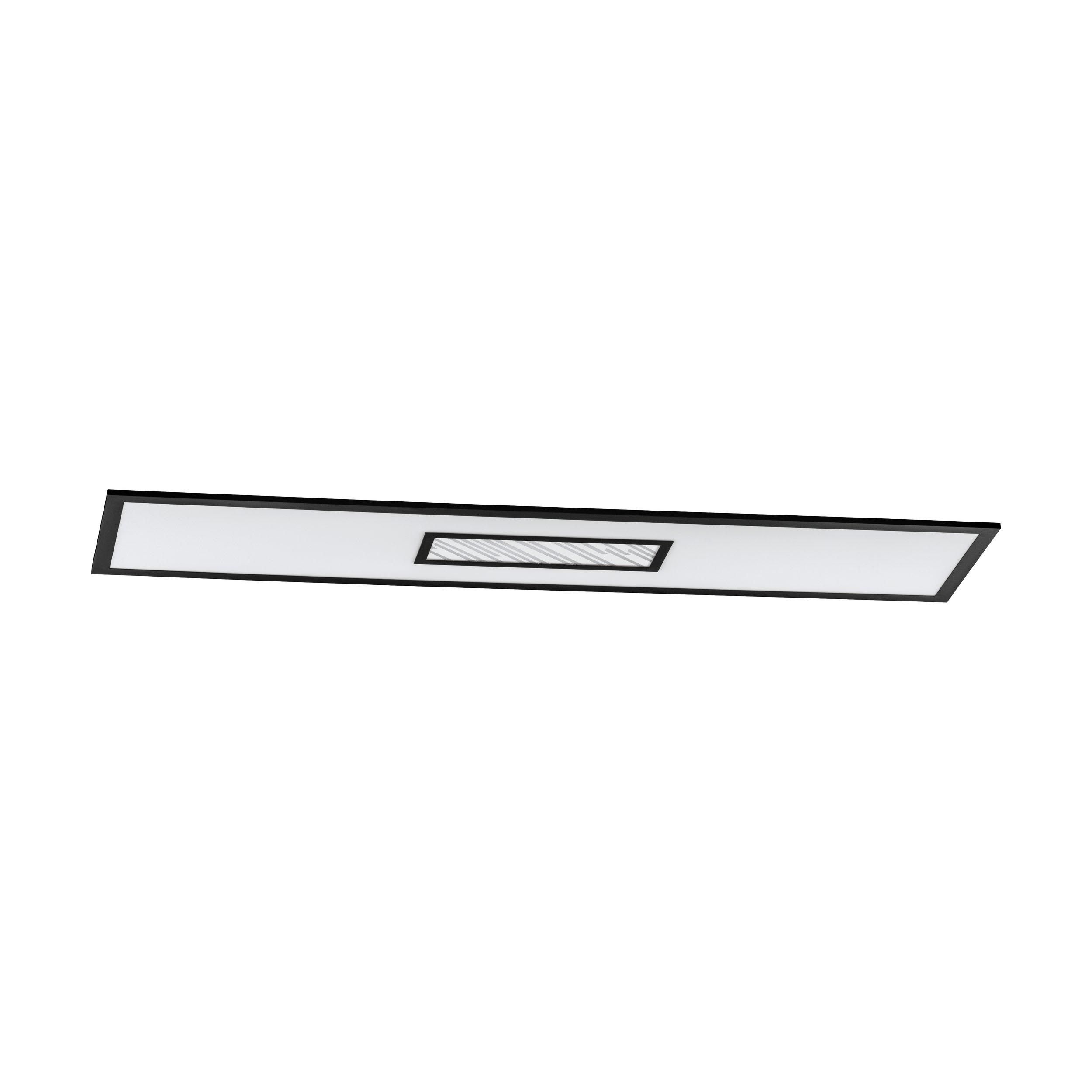 Plafonnier LED dimmable BORDONARA noir L119,5cm