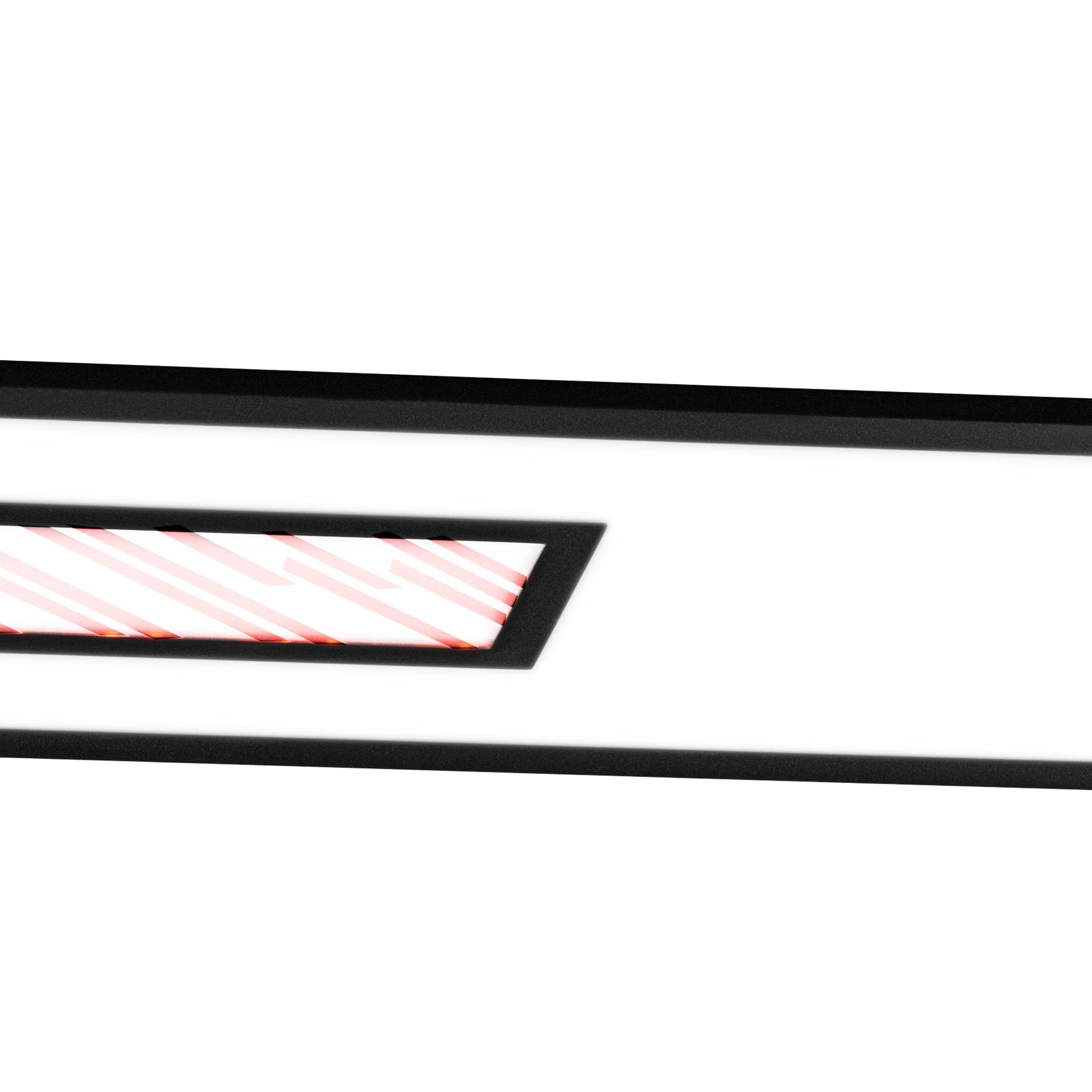 Plafonnier plastique noir BORDONARA LED INT 1X35W