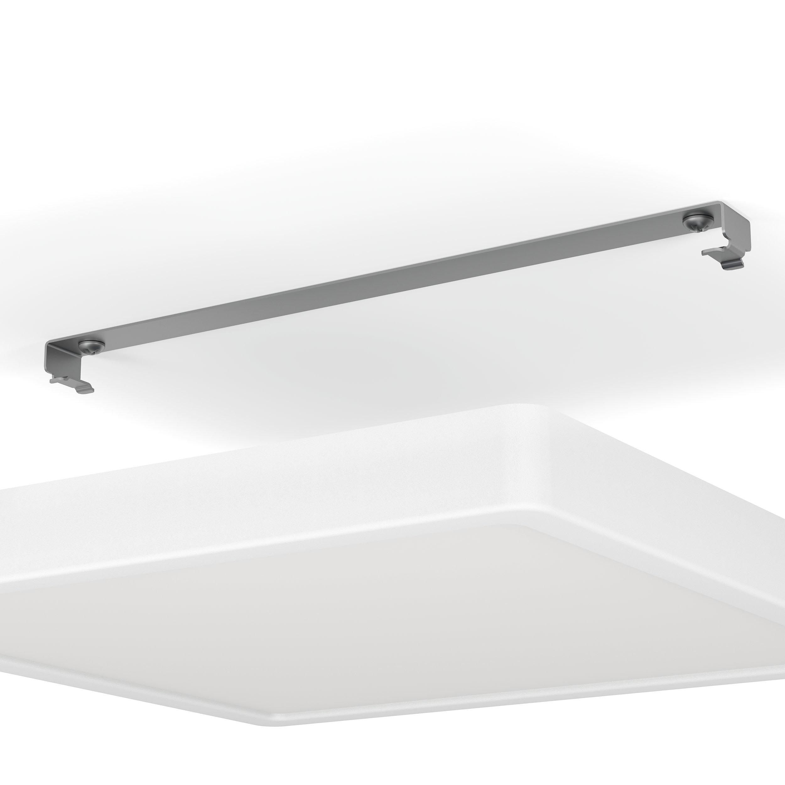 Plafonnier LED FUEVA 5 blanc 28,5x28,5cm