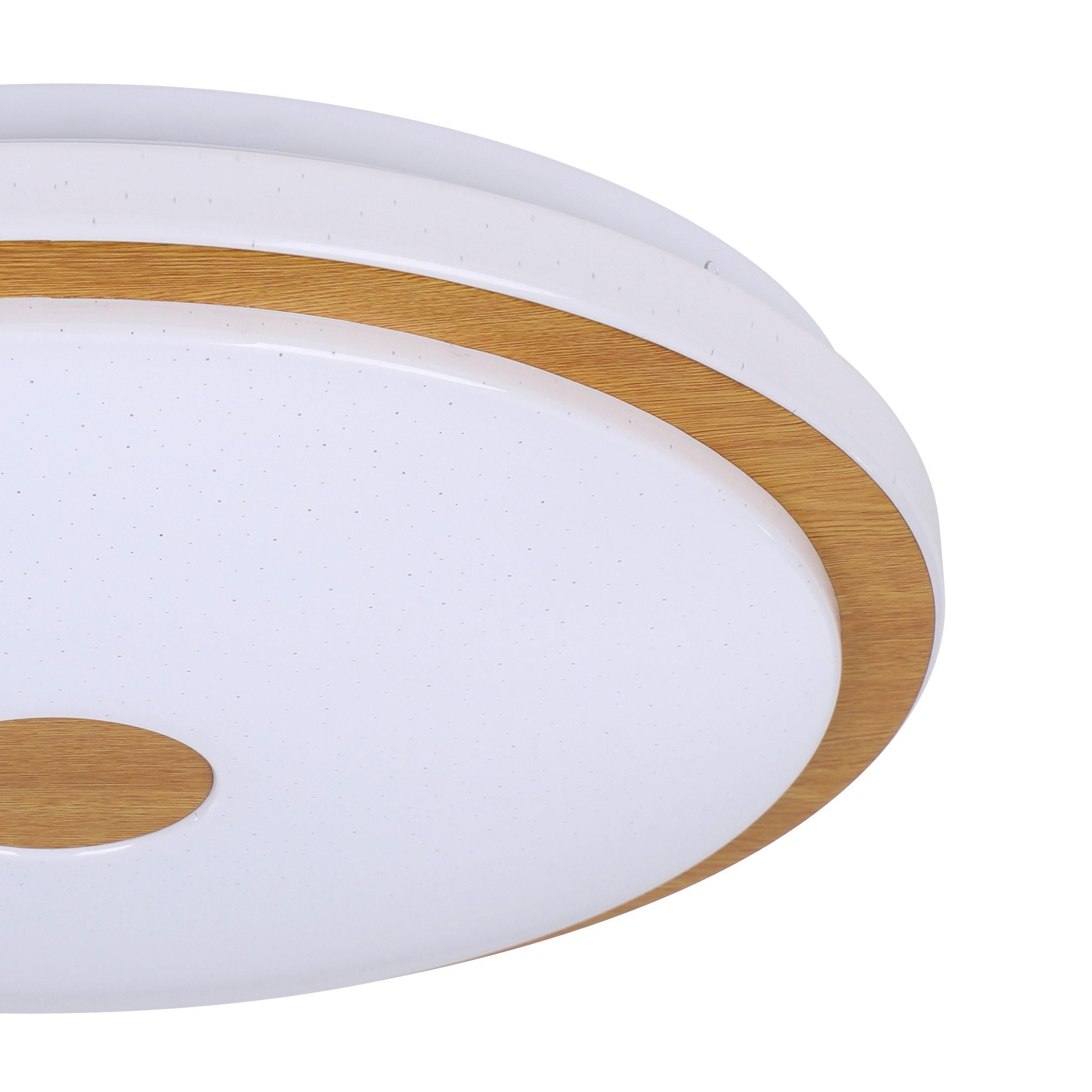 Plafonnier LED dimmable LANCIANO 1 blanc Ø38cm