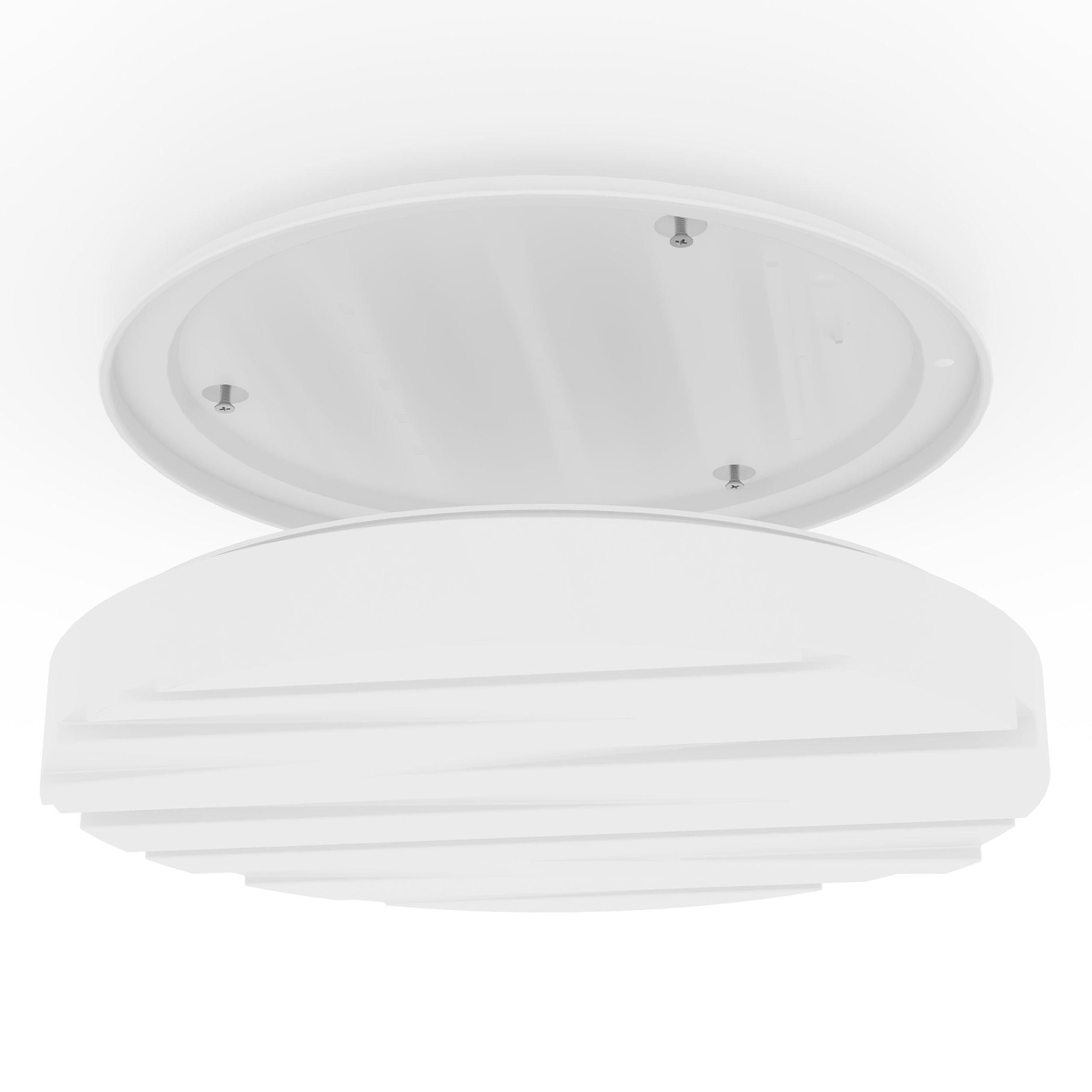 Plafonnier LED FERENTINO blanc Ø38cm