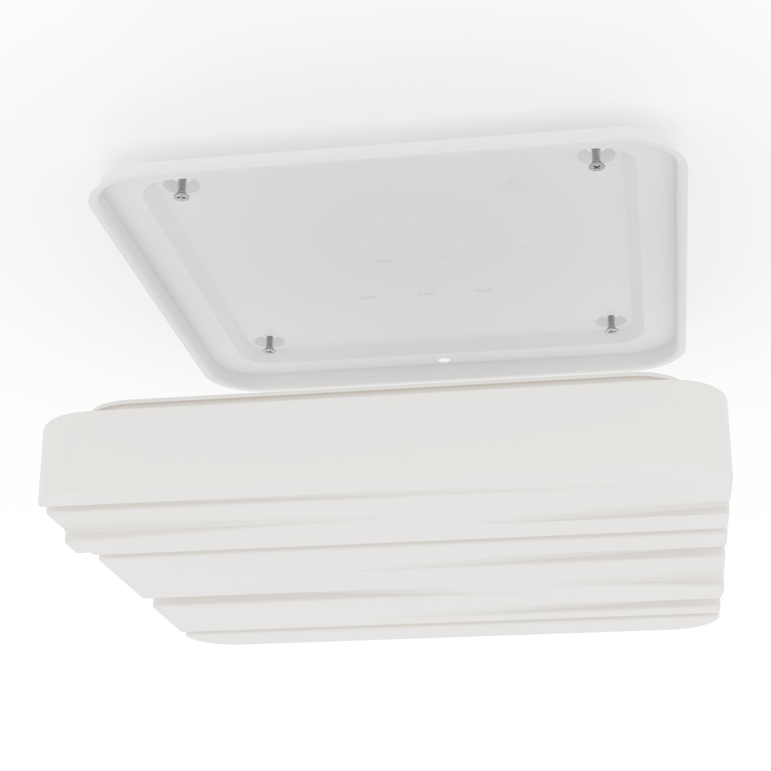 Plafonnier LED FERENTINO blanc Ø33cm