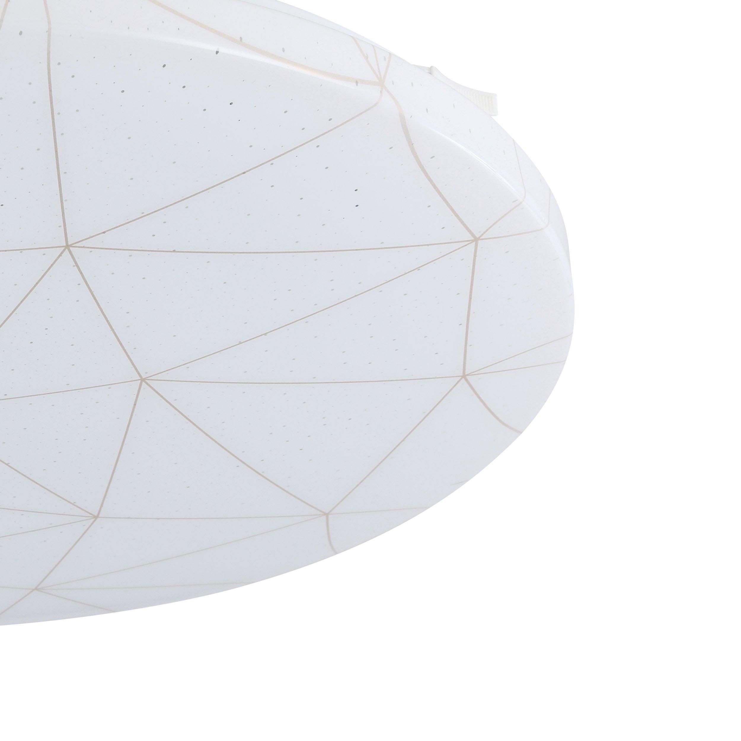 Plafonnier LED RENDE blanc Ø38cm