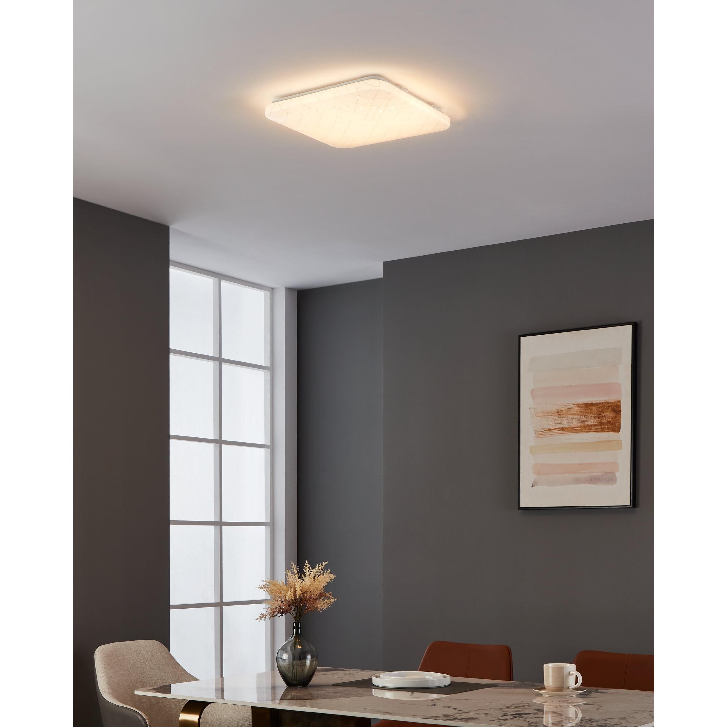 Plafonnier LED RENDE blanc L38cm