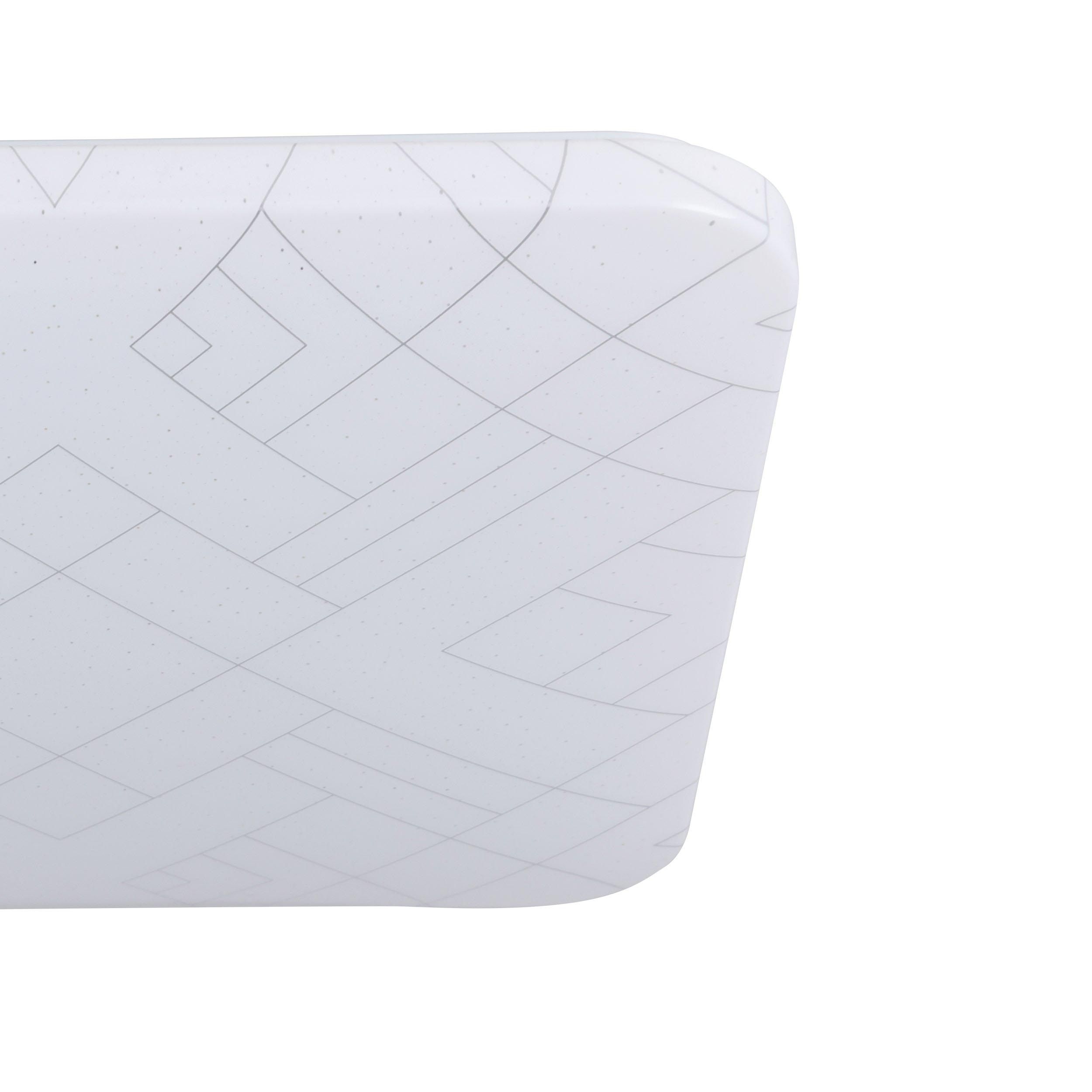 Plafonnier LED RENDE blanc L38cm