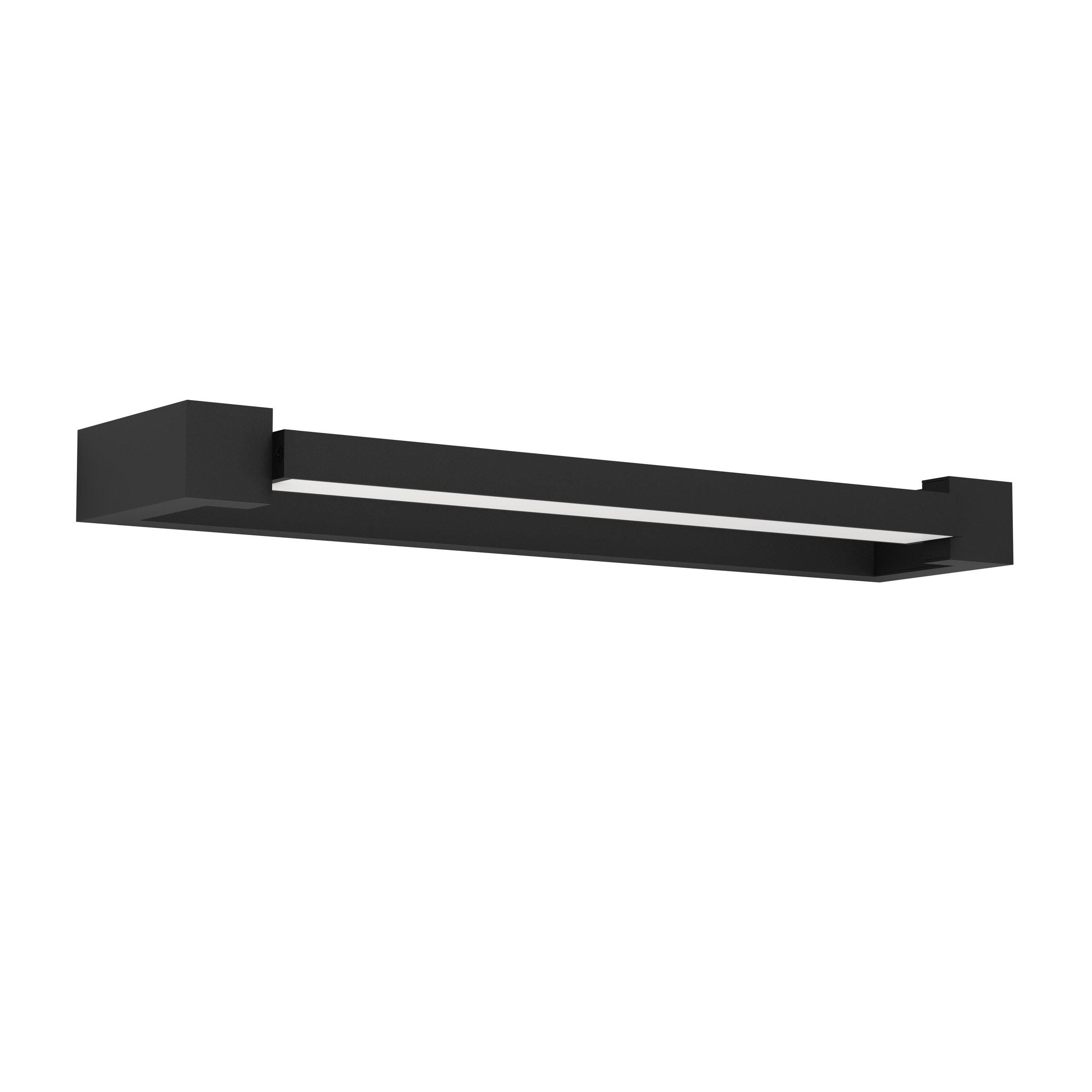 Applique LED GEMILIANA noir Ø45cm
