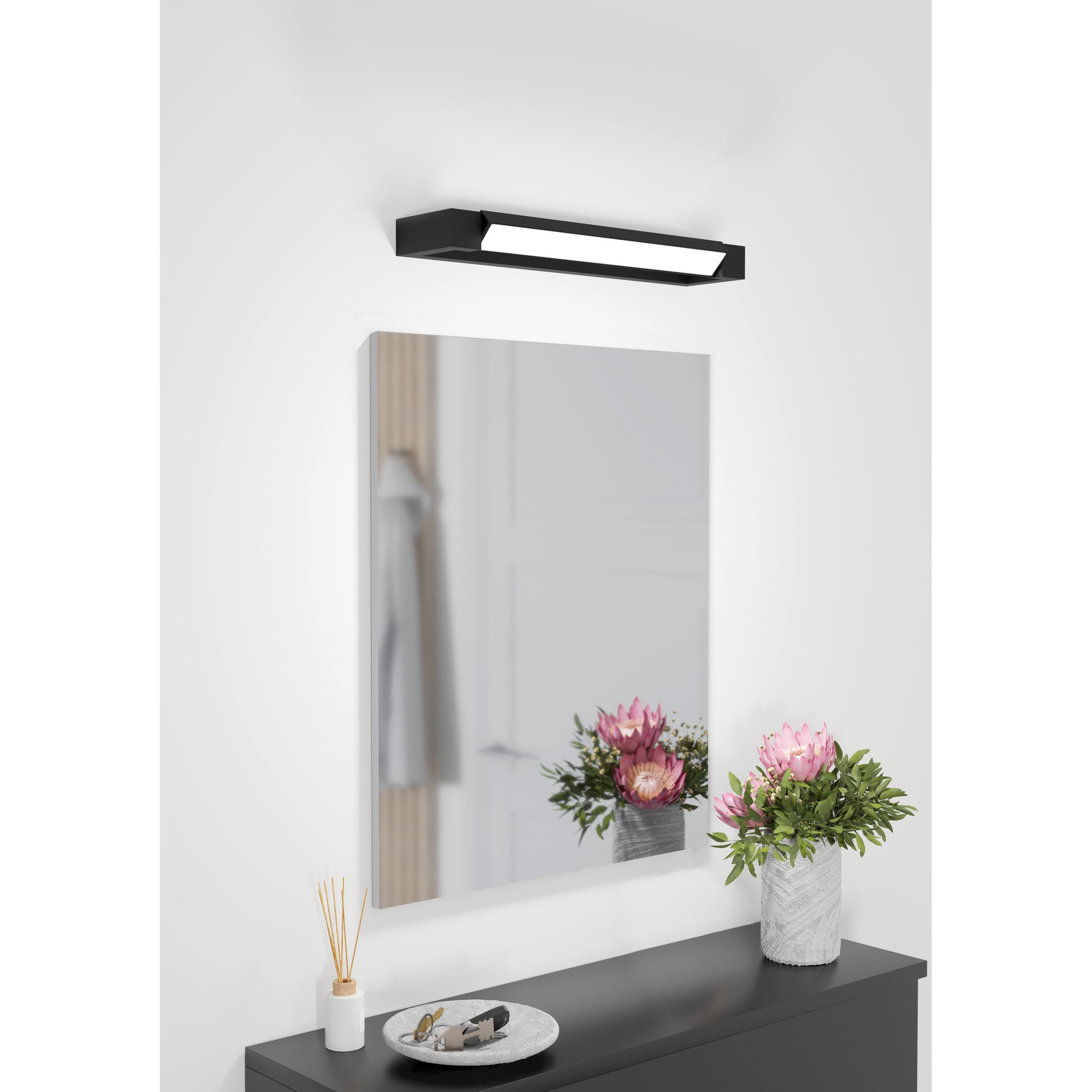 Applique LED GEMILIANA noir Ø45cm