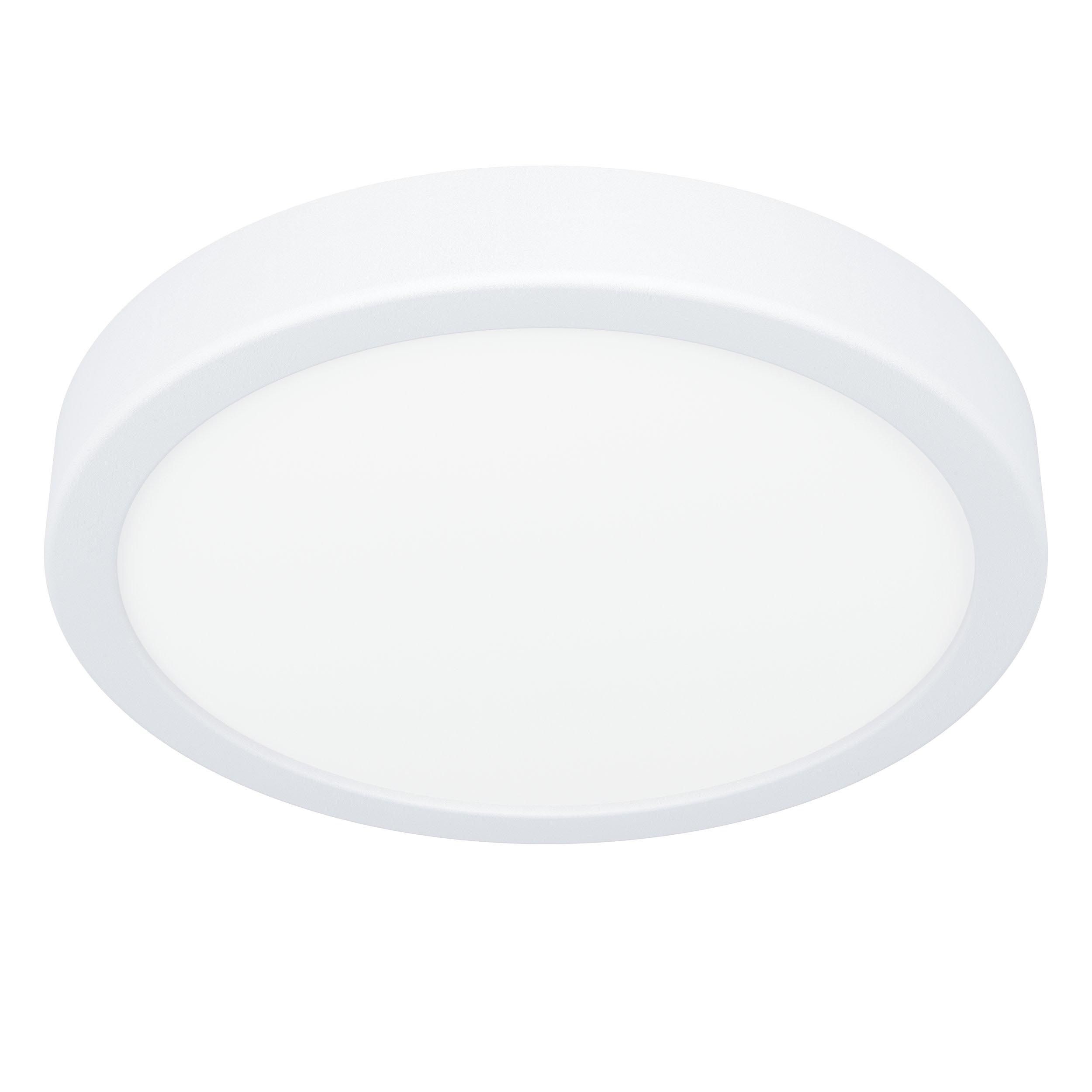 Plafonnier LED FUEVA 5 blanc Ø21cm