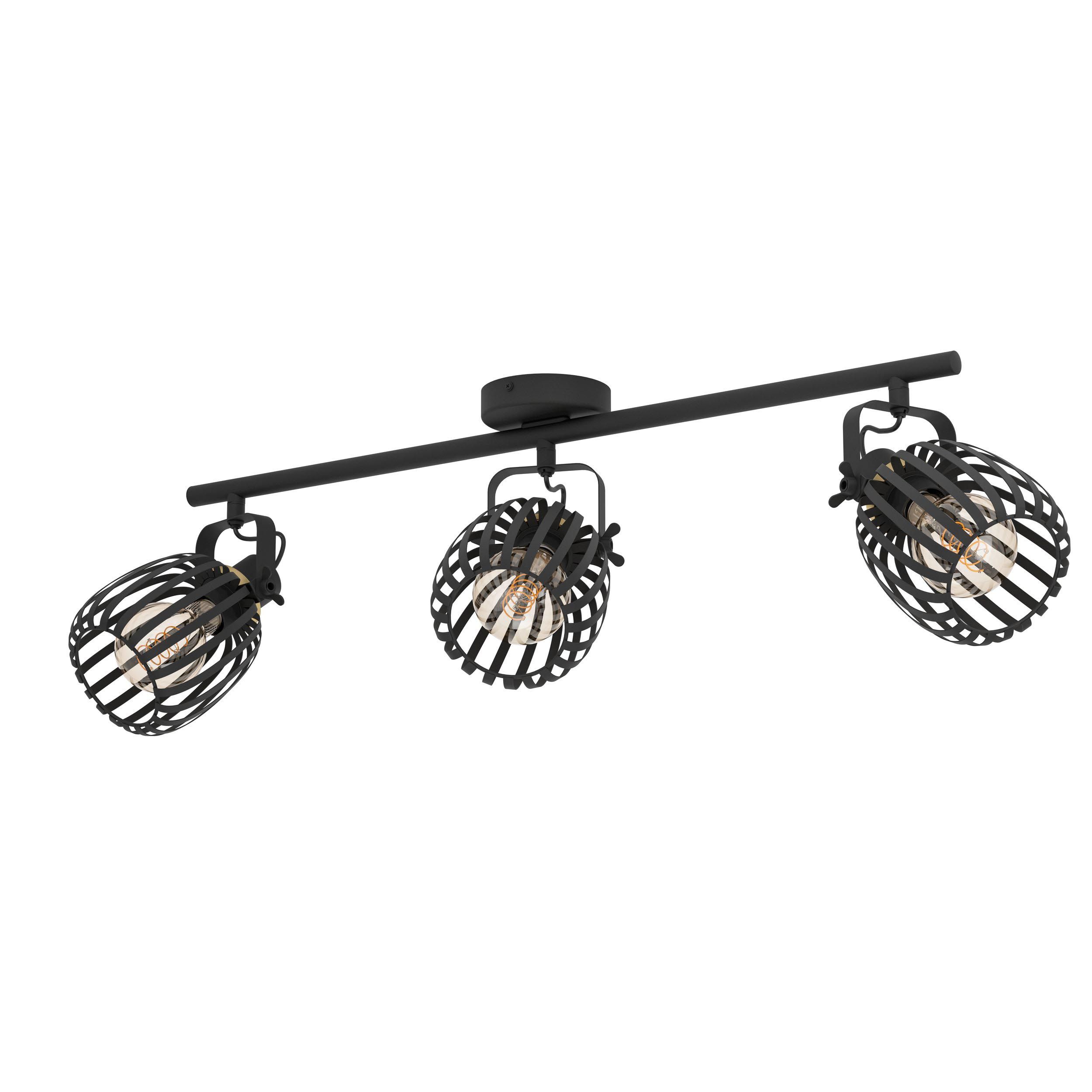 Réglette GIRONA noir L77,5cm
