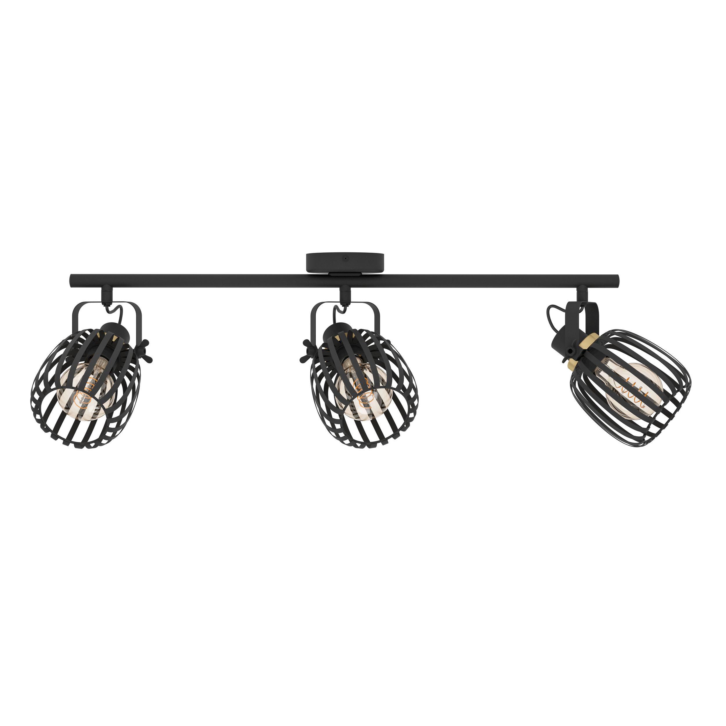 Réglette GIRONA noir L77,5cm
