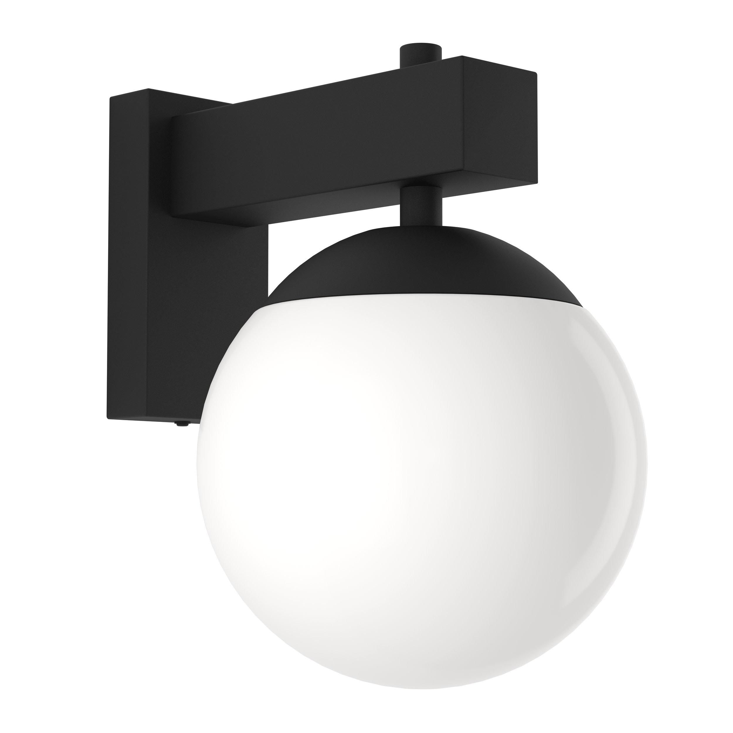 Applique extérieure BUFALATA noir/blanc H29cm