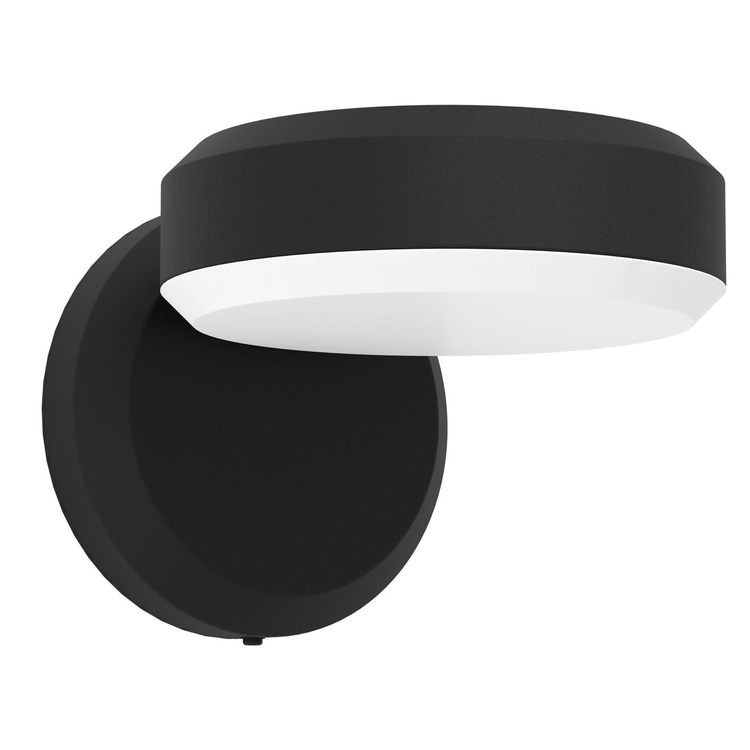 Applique extérieure LED FORNACI noir H13,5cm