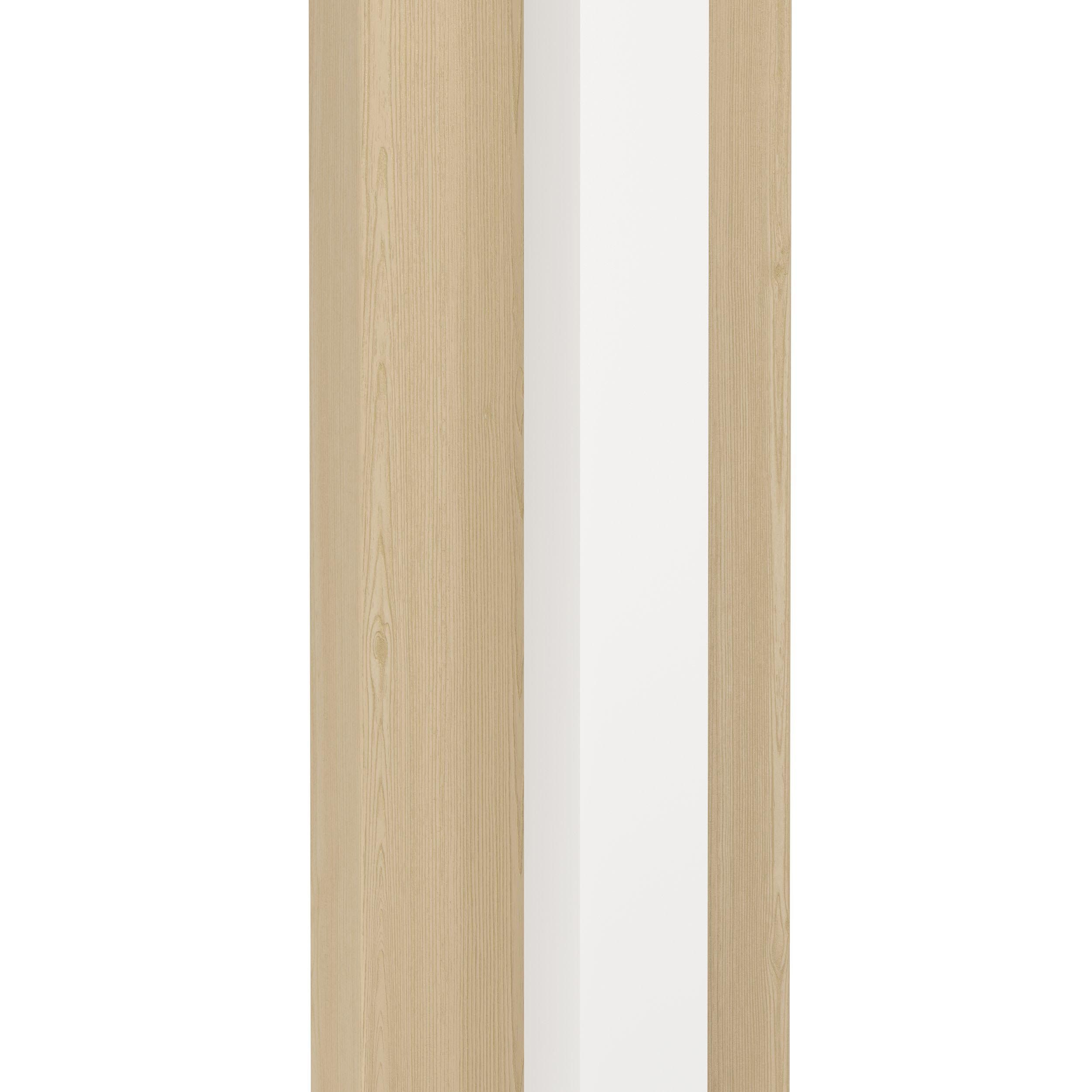Applique extérieure LED BITETTO imitation bois H43cm