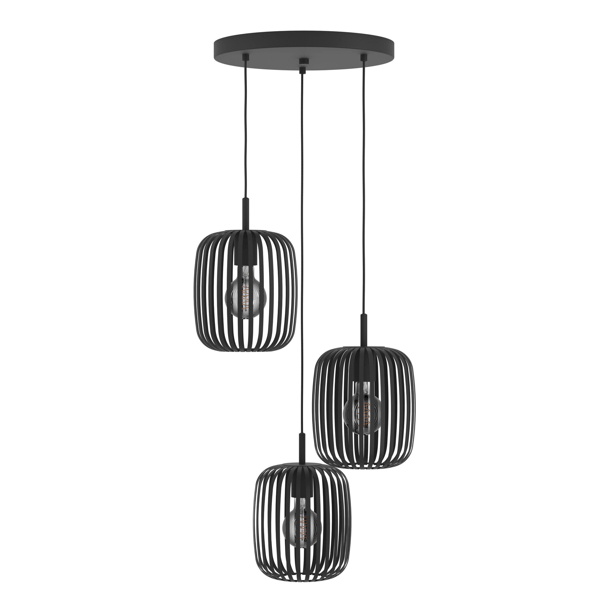 Suspension ROMAZZINA noir Ø46cm