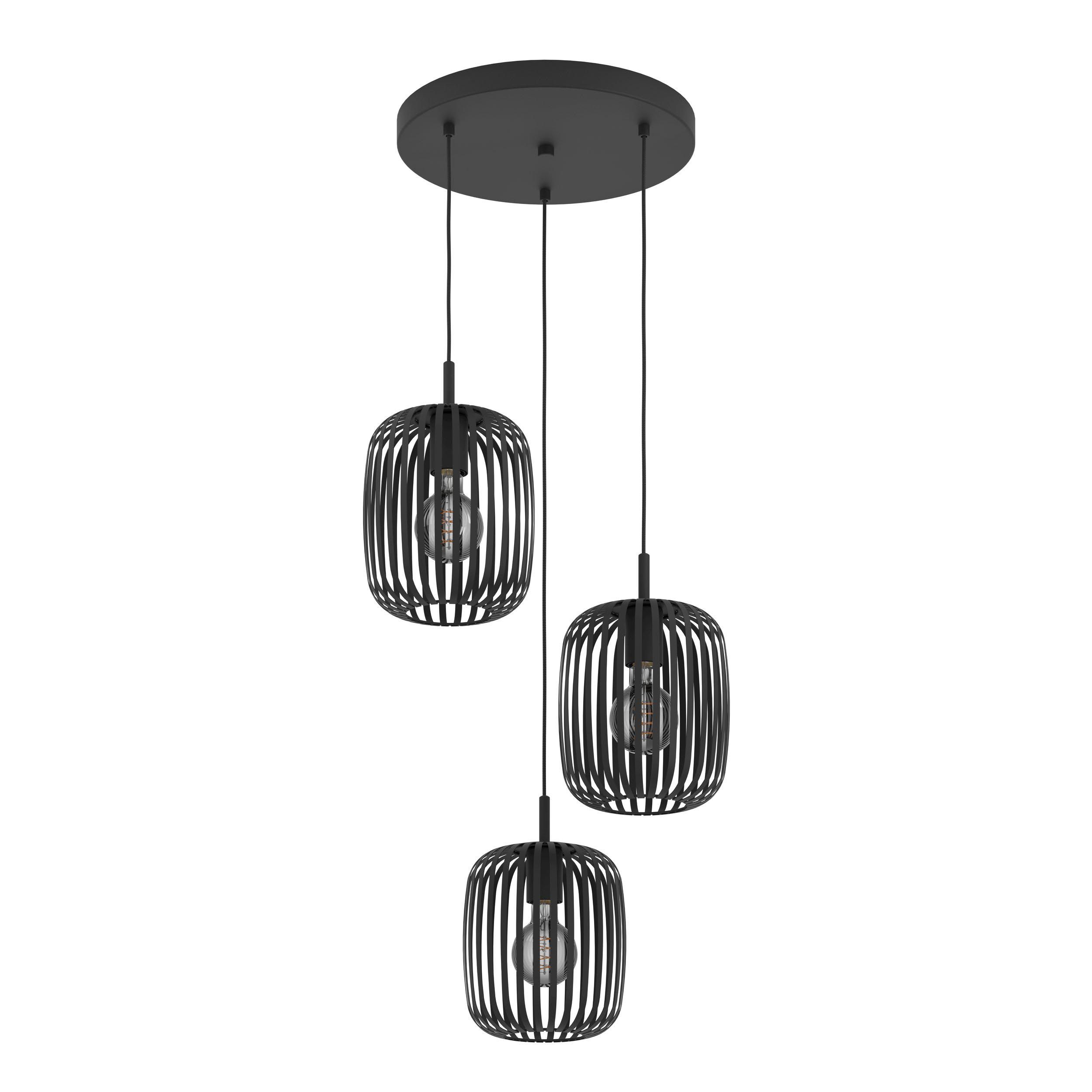 Suspension ROMAZZINA noir Ø46cm
