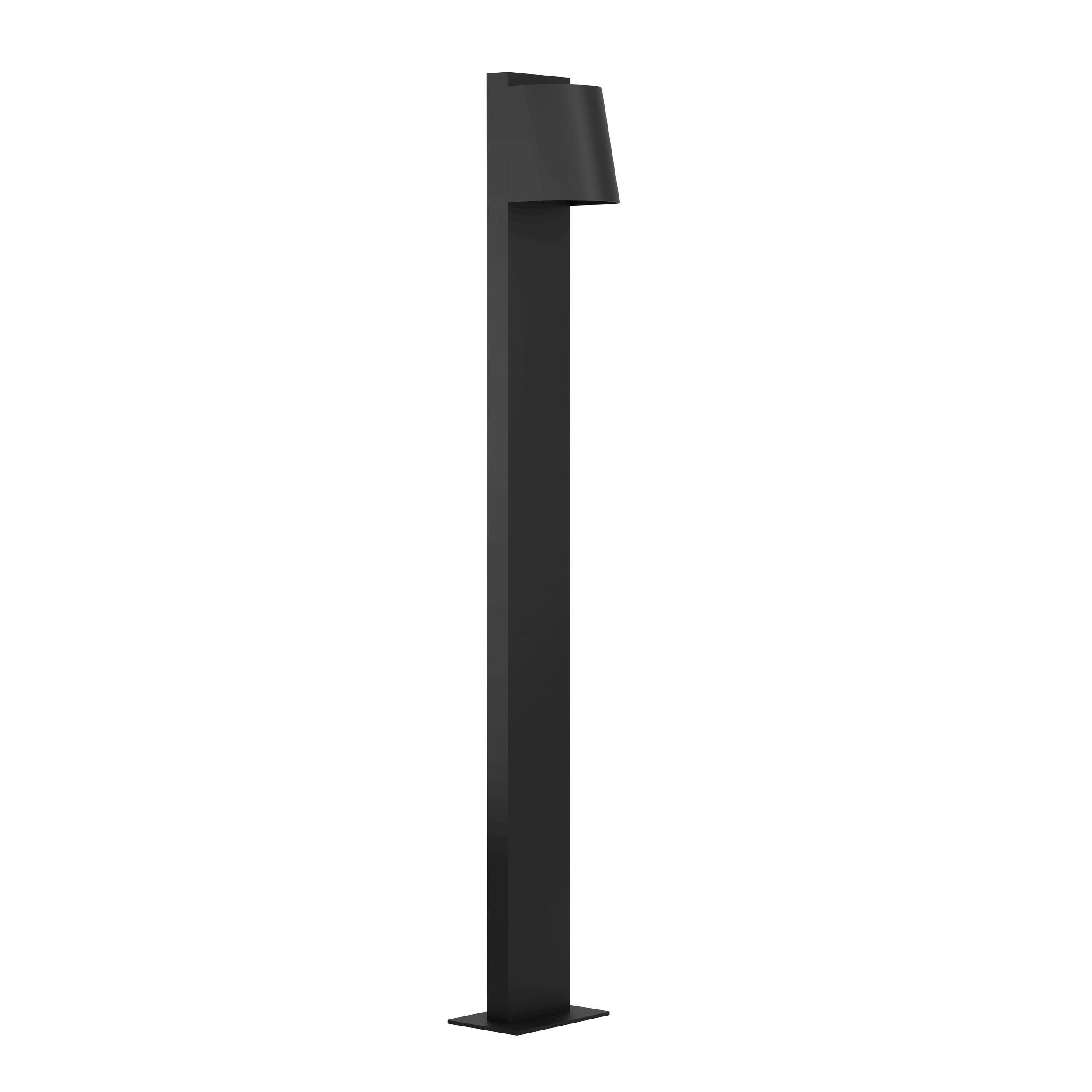 Borne et potelet extérieur métal noir STAGNONE GU10 1X4,6W
