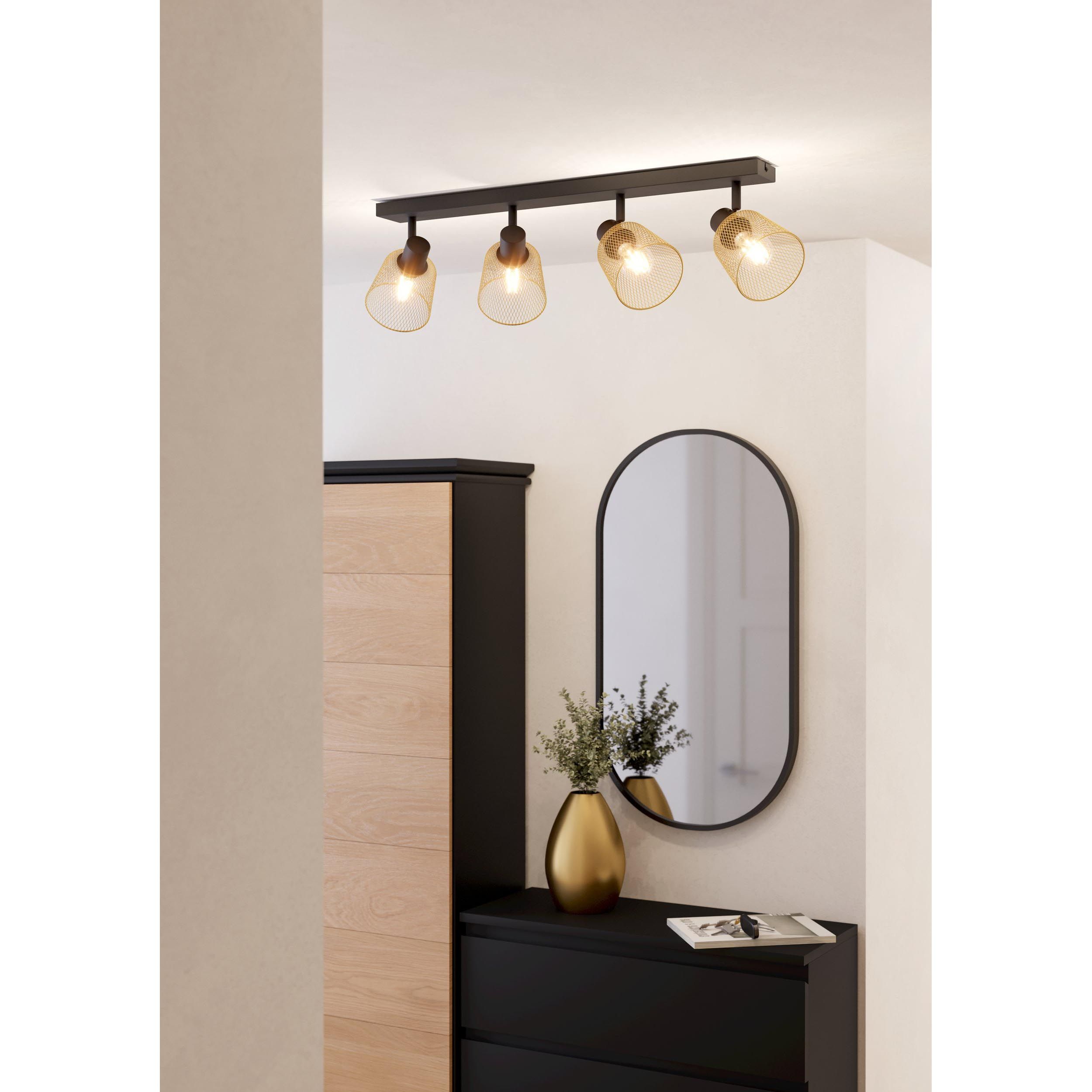 Réglette COSLADA noir L79cm
