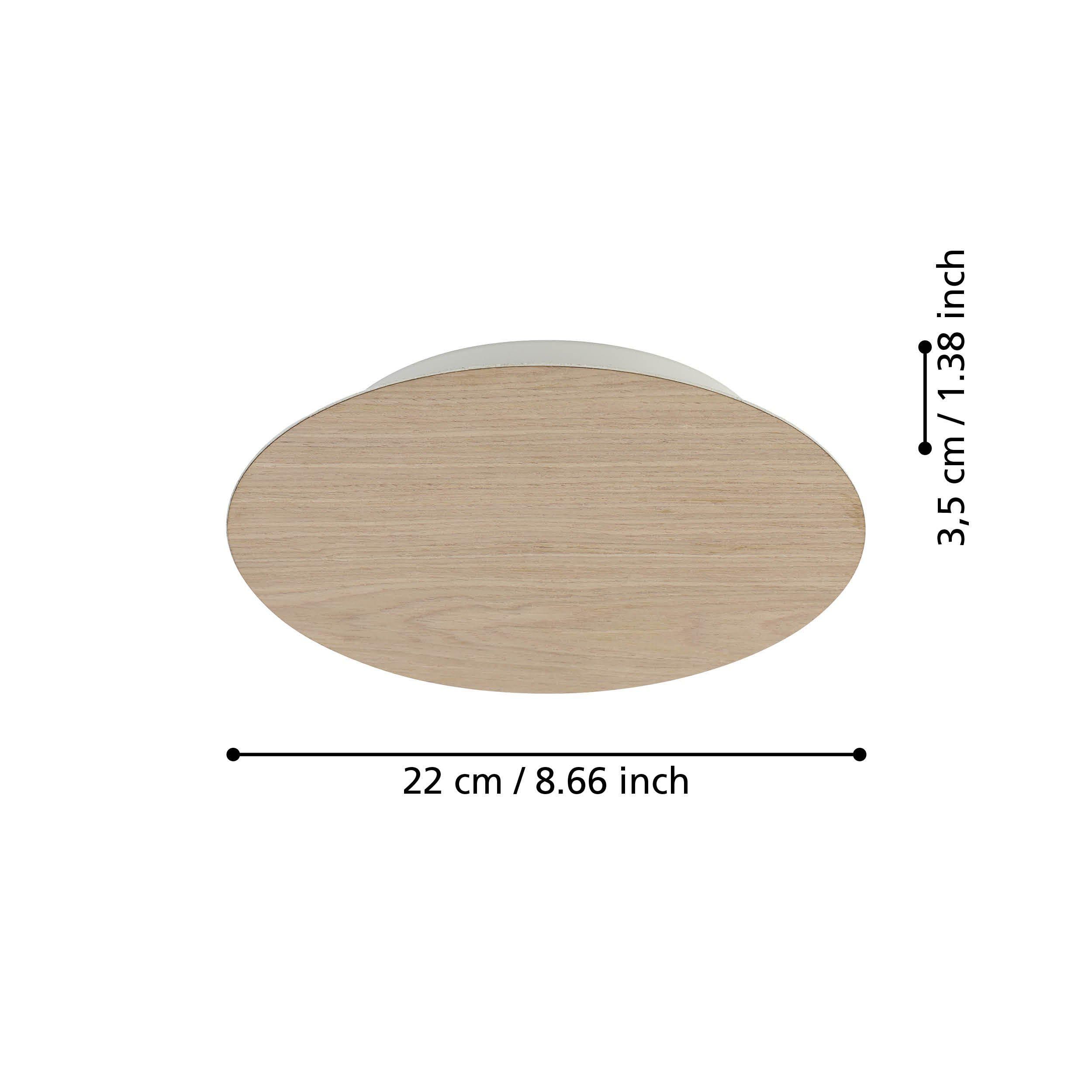 Applique LED ALAMILO blanc Ø22cm