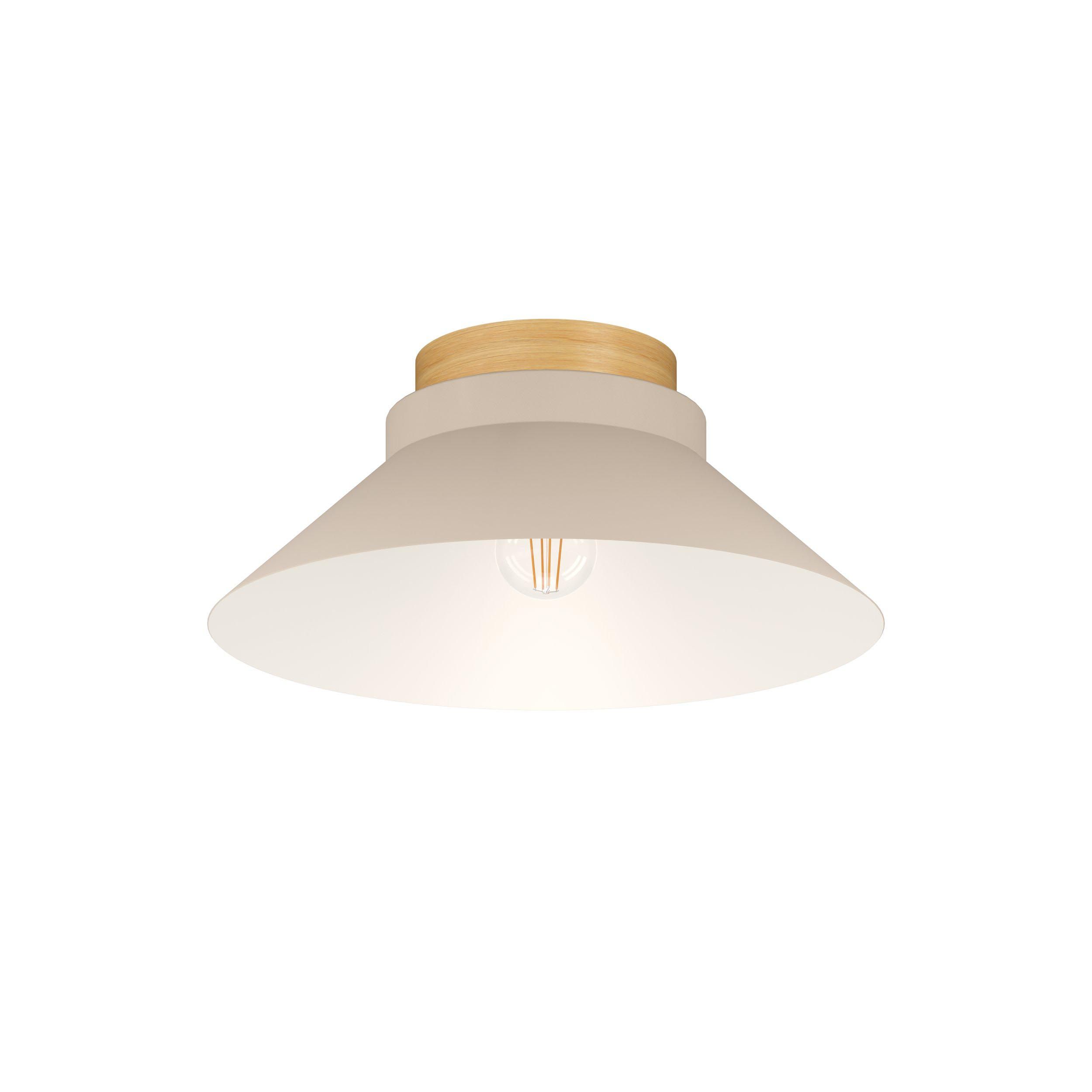 Plafonnier MOHARRAS beige Ø40cm