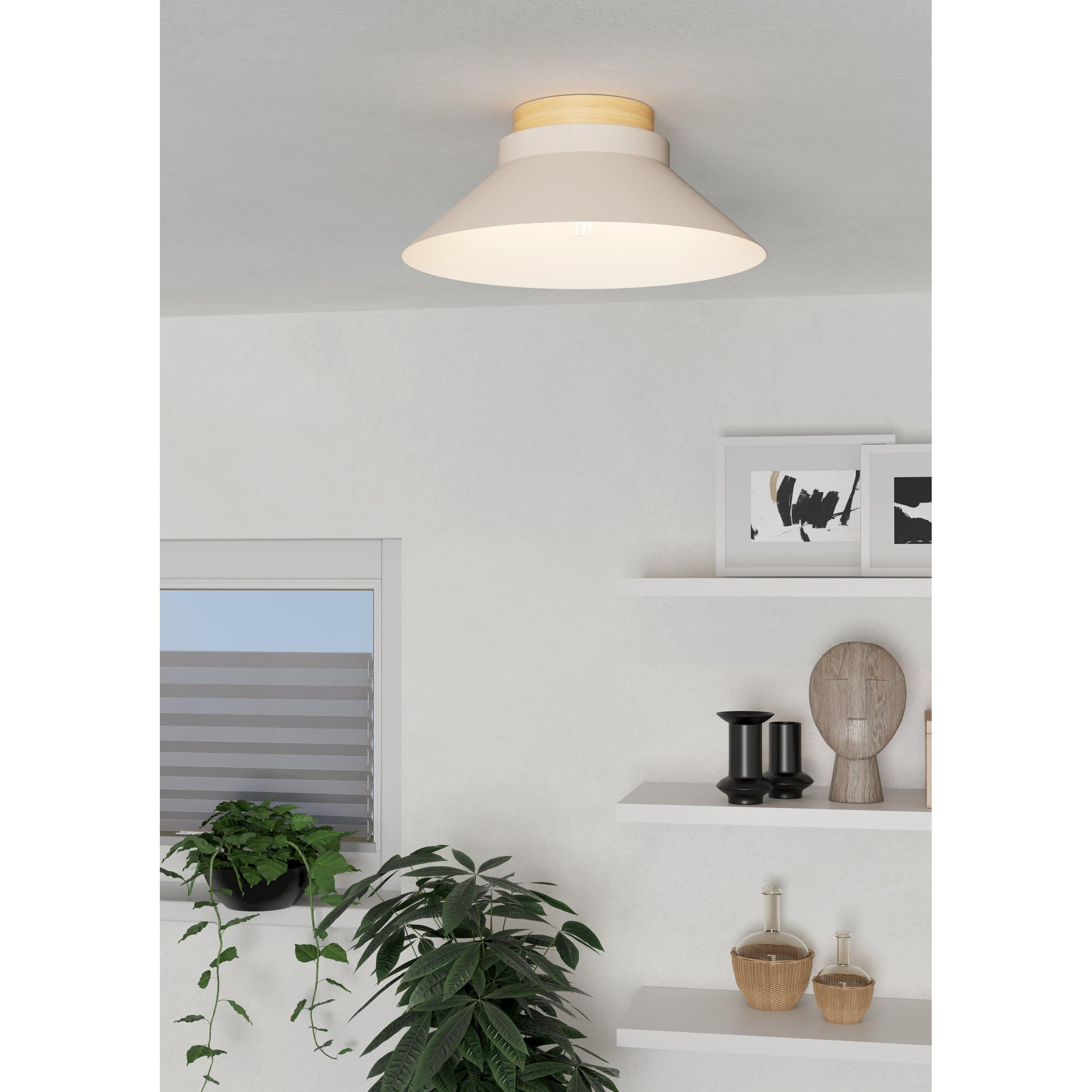 Plafonnier MOHARRAS beige Ø40cm