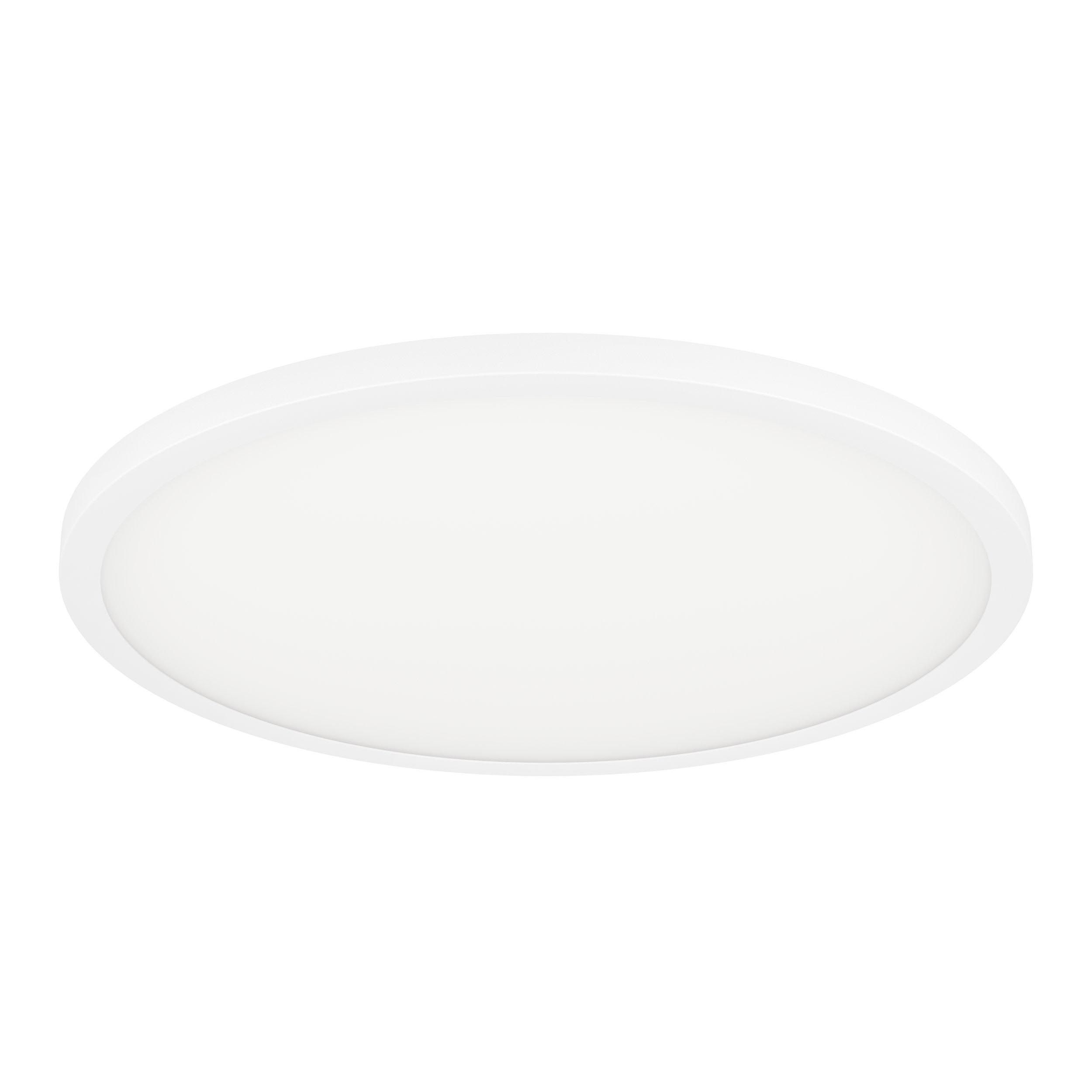 Plafonnier LED dimmable SARSINA-Z blanc Ø45cm