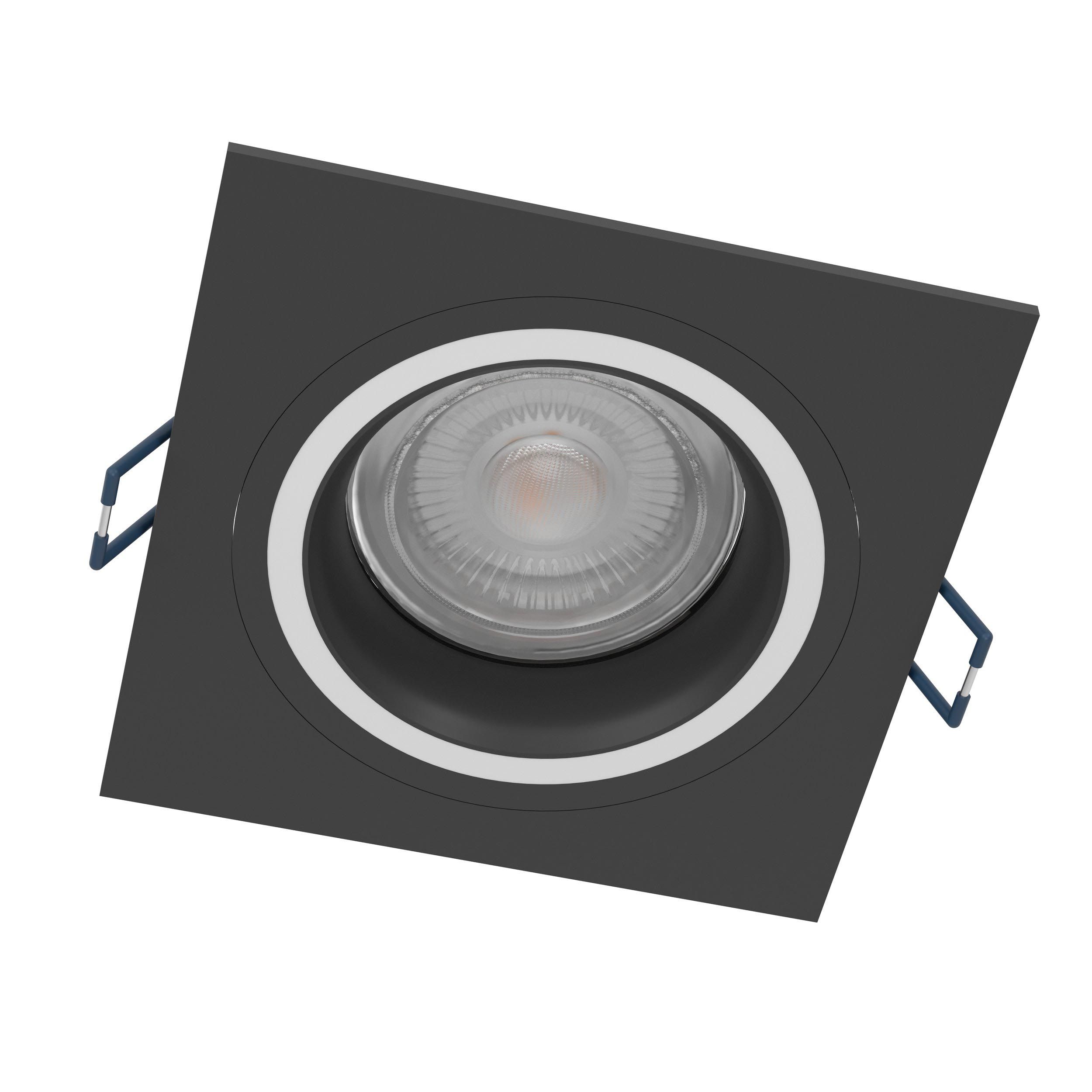 Spot à encastrer LED dimmable CAROSSO-Z noir Ø9,3cm