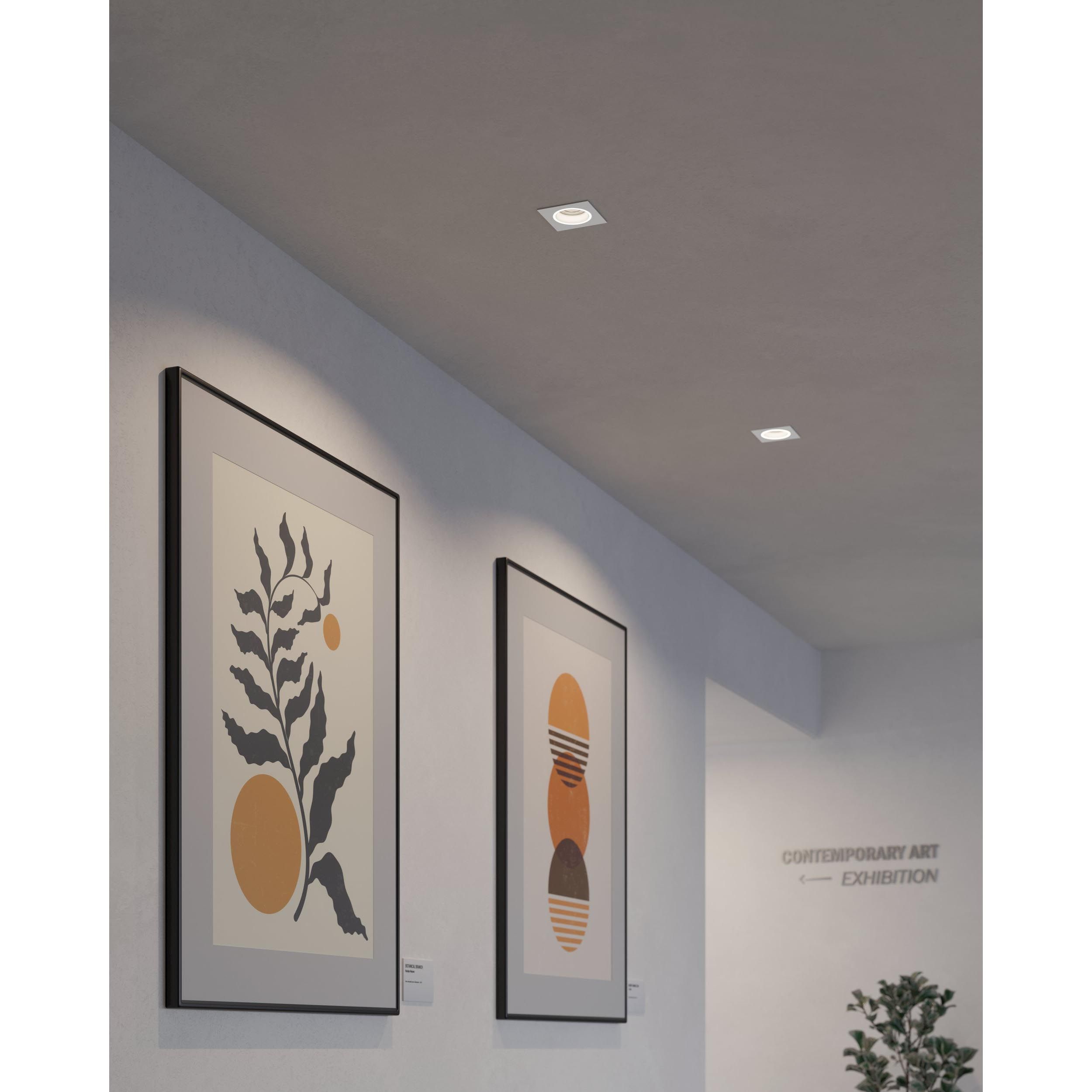 Spot à encastrer LED dimmable CAROSSO-Z noir Ø9,3cm