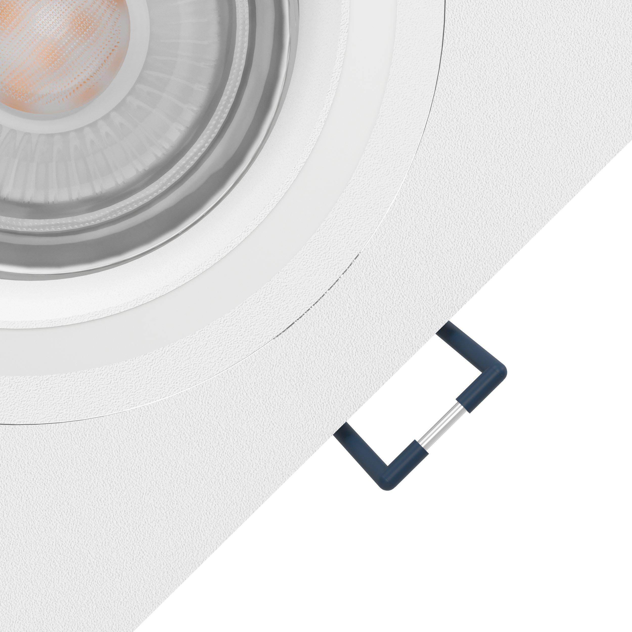 Spot à encastrer LED dimmable CAROSSO-Z noir Ø9,3cm